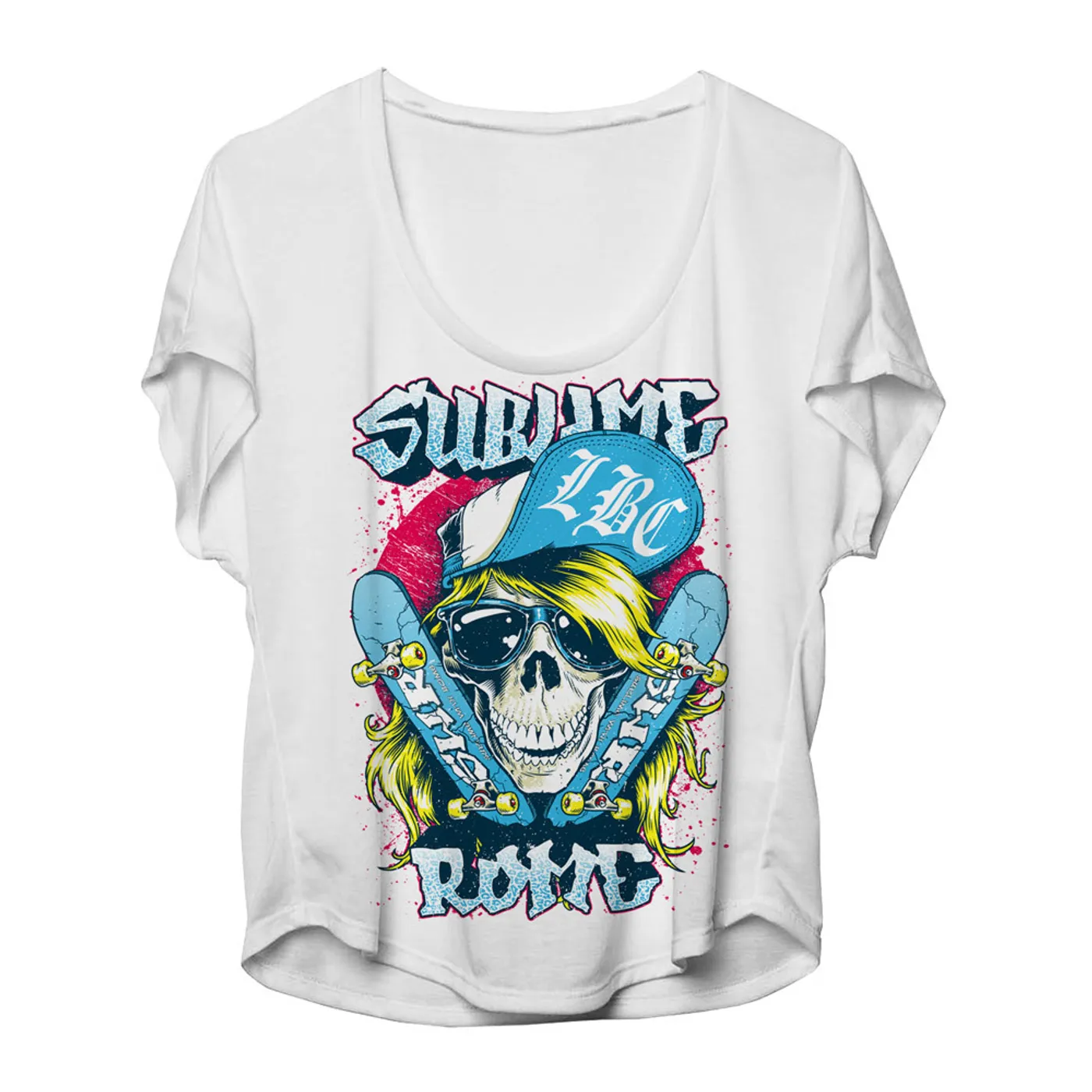 Sublime with Rome Skater Skull Women's Dolman