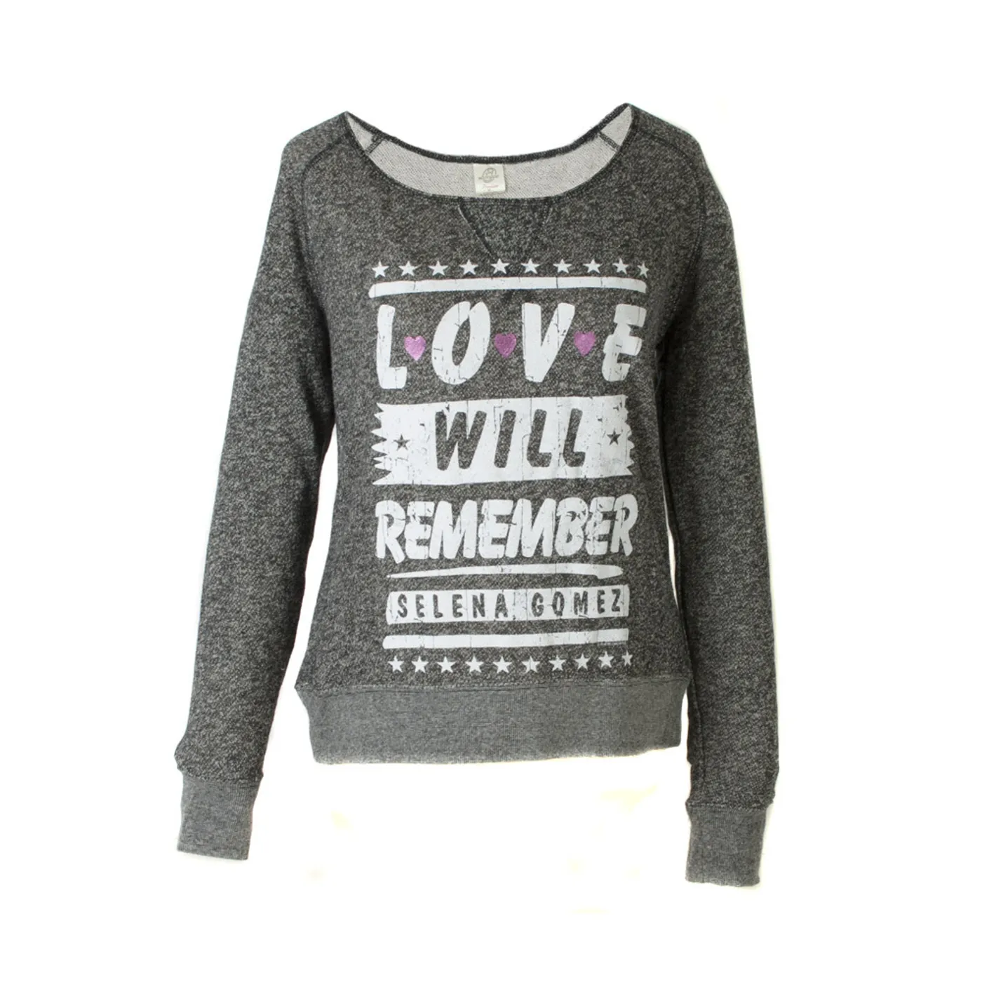 Selena Gomez Love Will Remember French Terry Junior Top