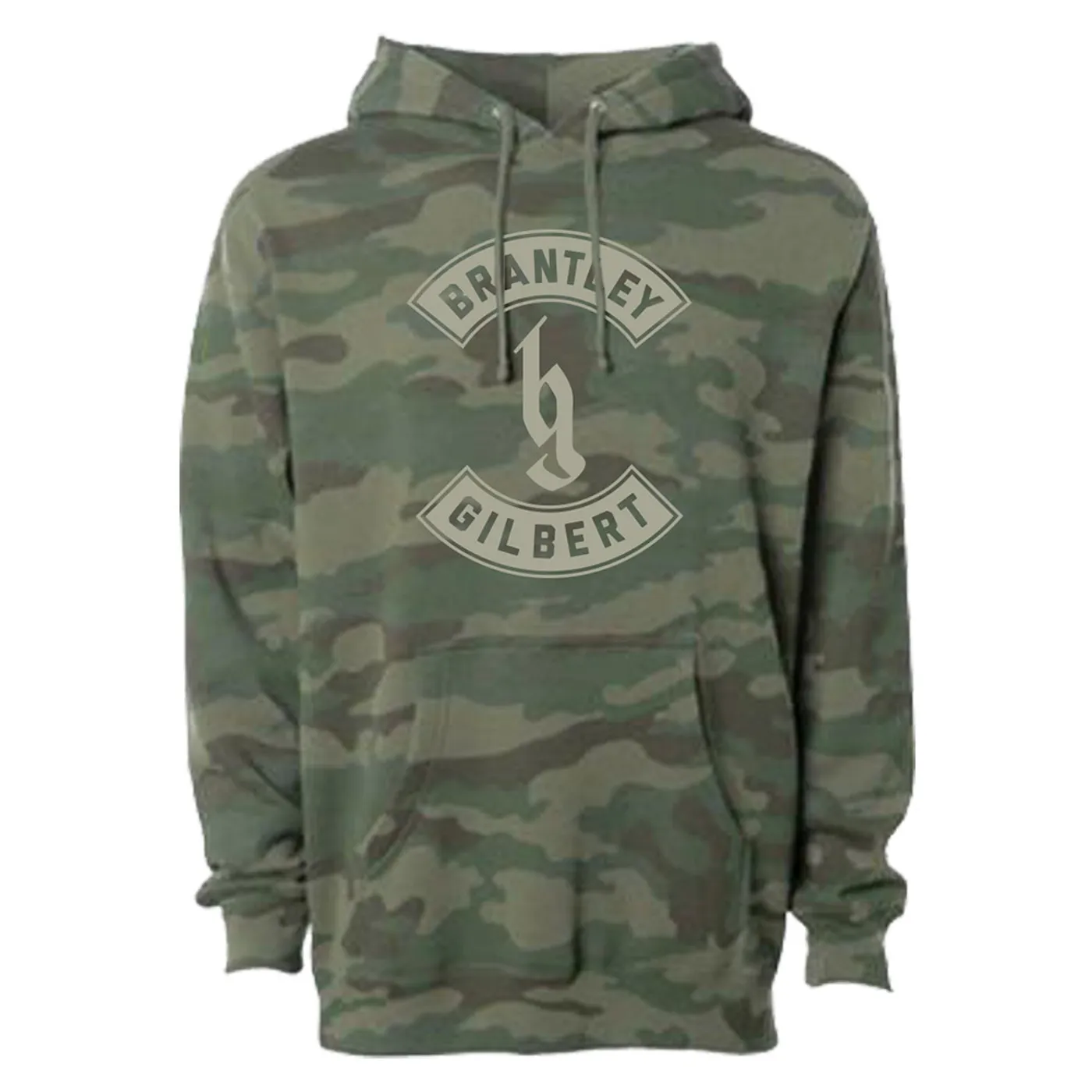 Brantley Gilbert BG Logo Camo Hoodie