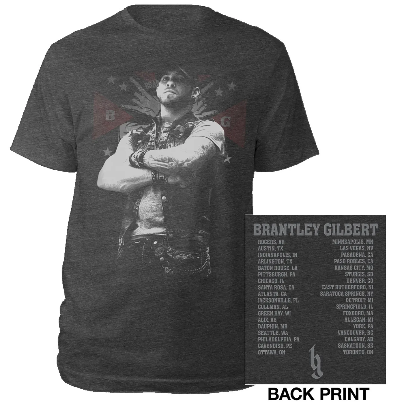 Brantley Gilbert Photo Tee