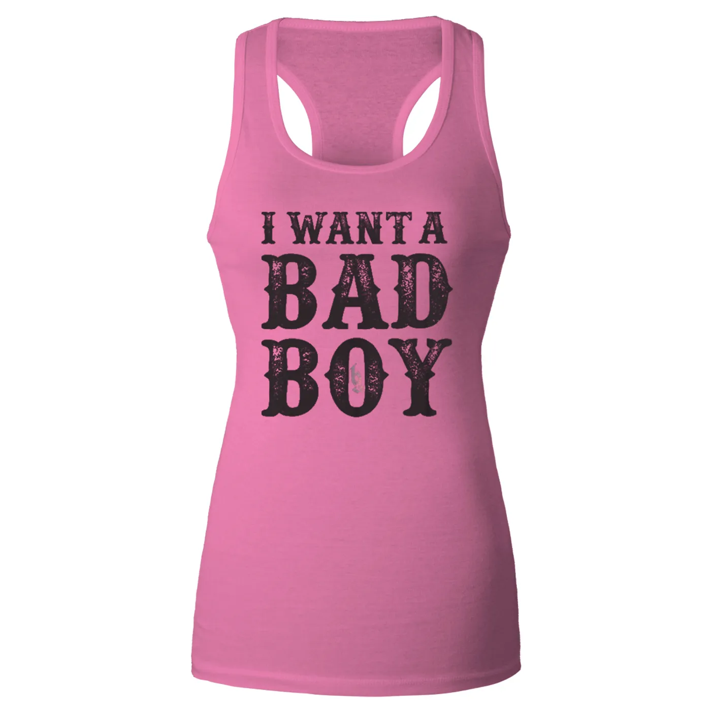 Brantley Gilbert I want a Bad Boy Ladies Tank Top