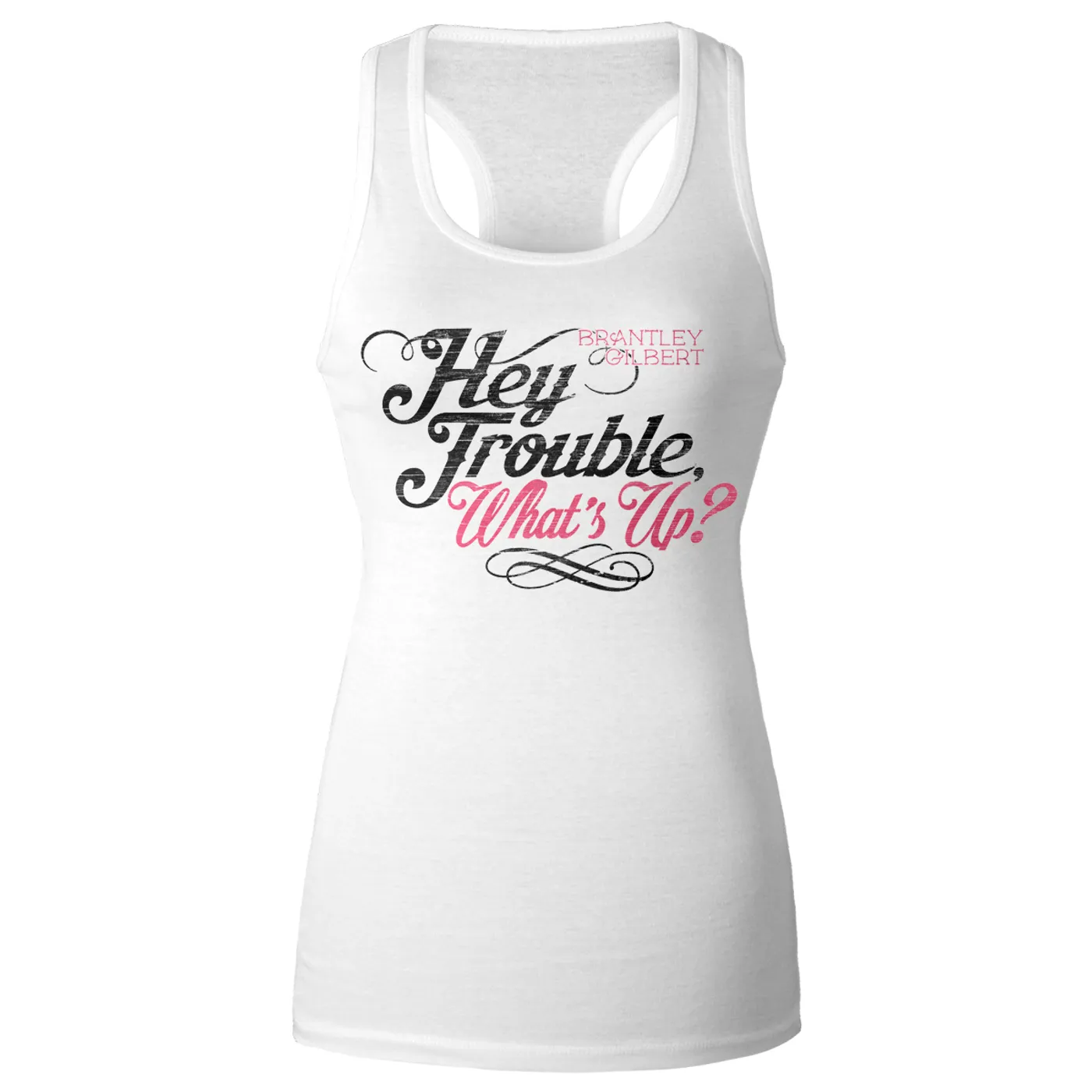 Brantley Gilbert Hey Trouble Ladies Tank Top