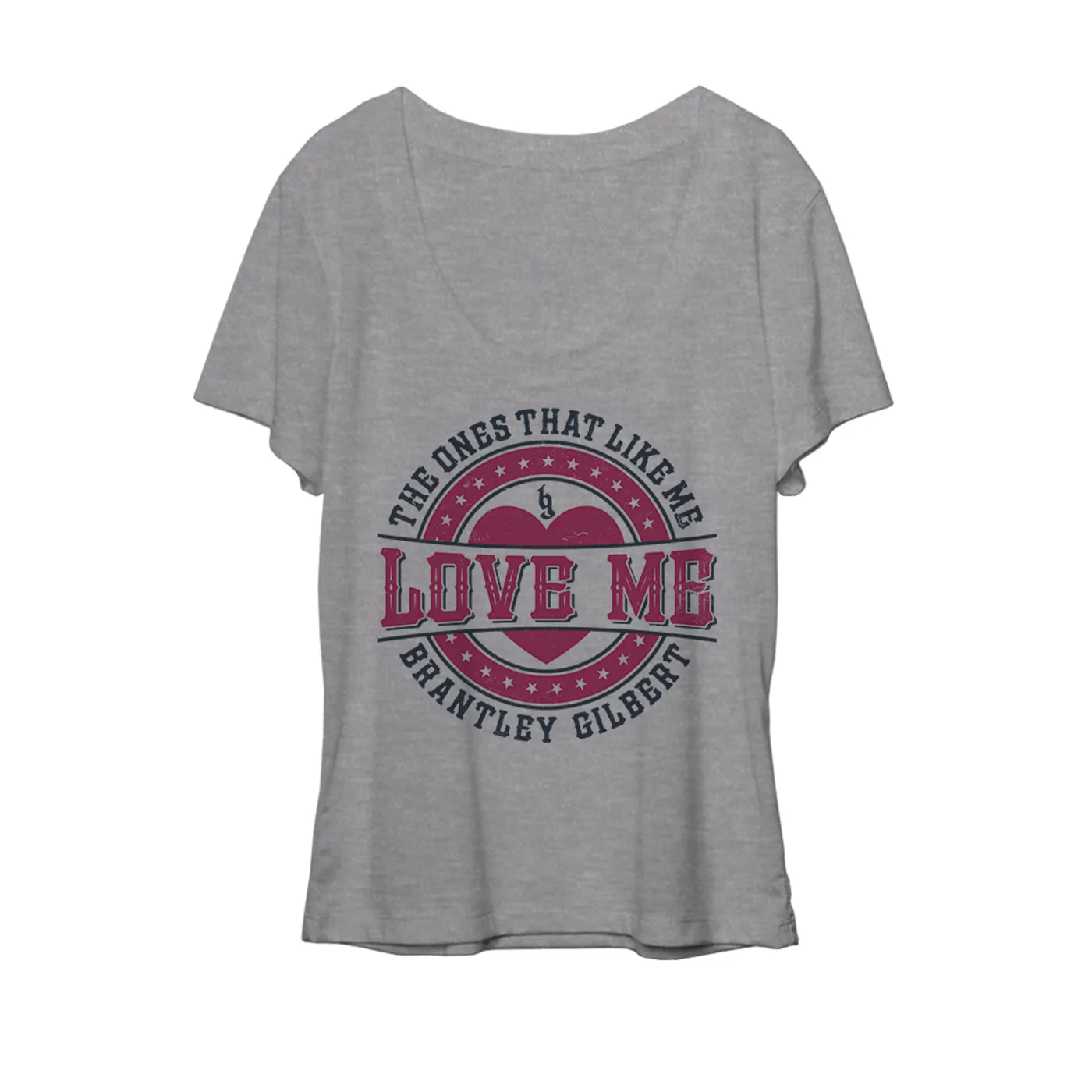 Brantley Gilbert Love Me Ladies Slouchy Tee