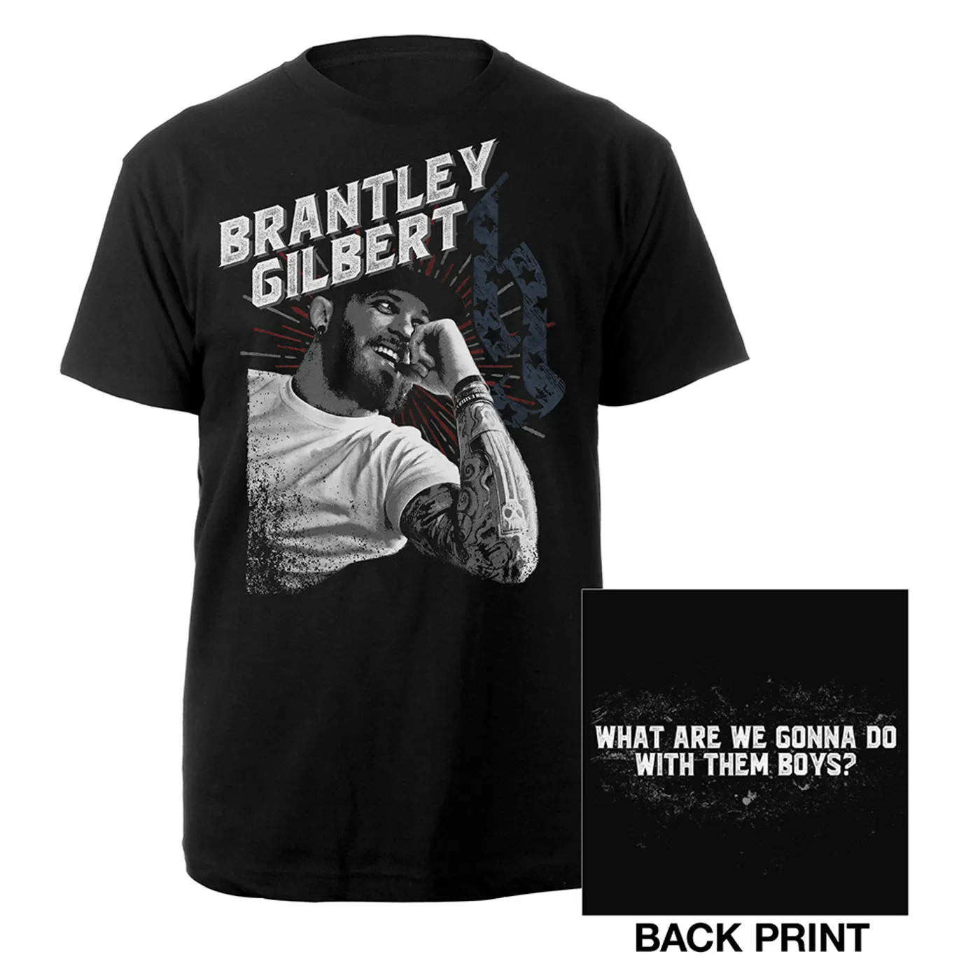 Brantley Gilbert Them Boys photo tee
