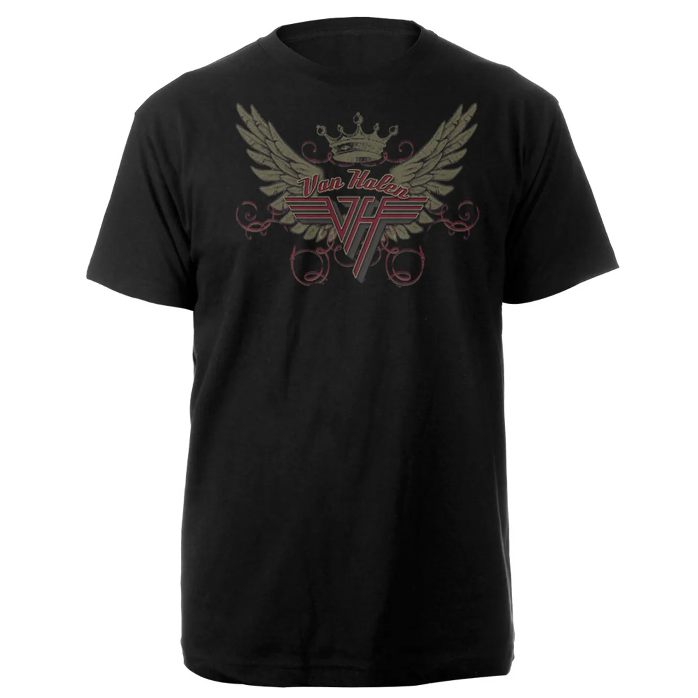 Van Halen Winged Crown Logo Tee