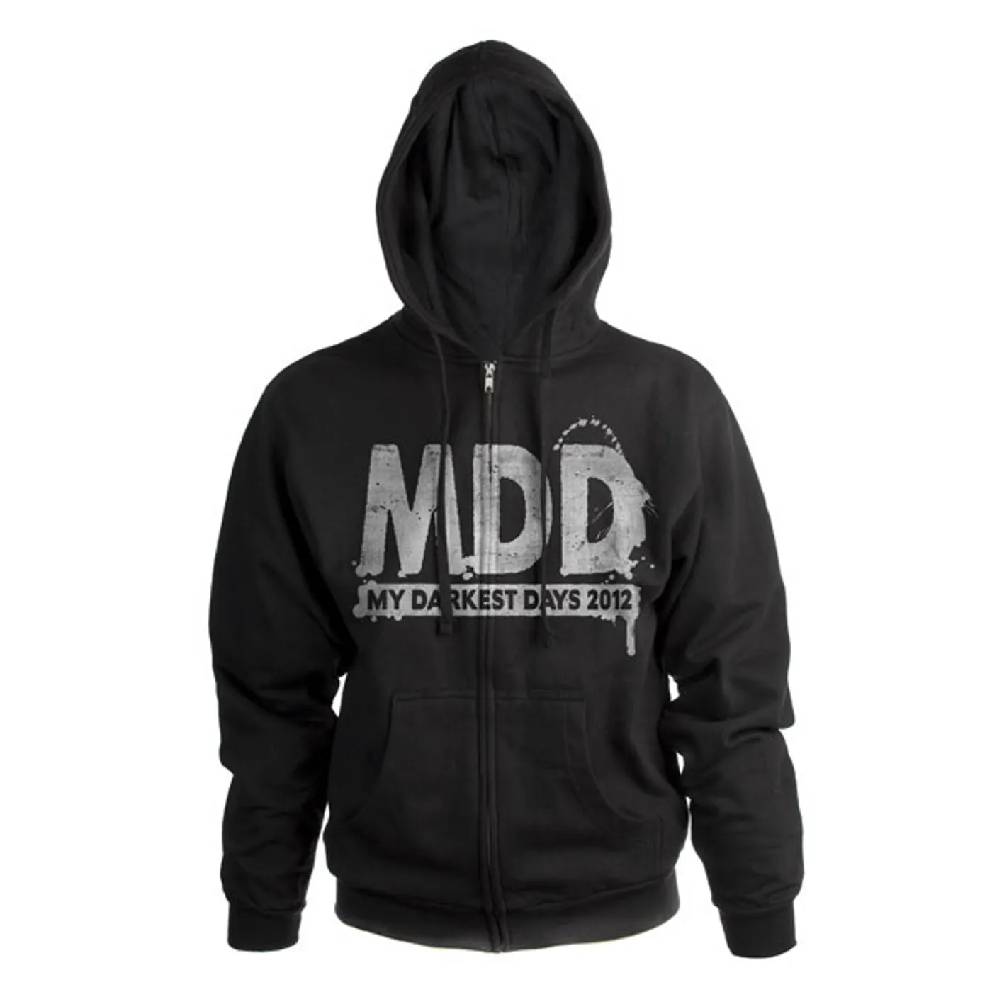 My Darkest Days Logo Zip Tour Hoodie