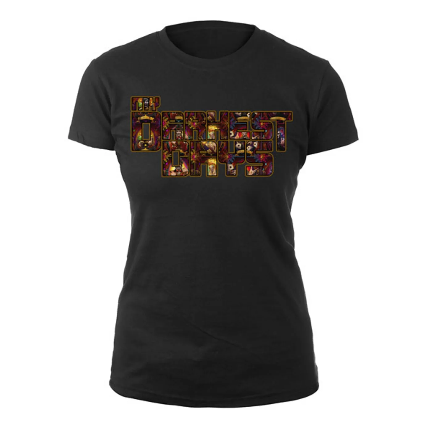 My Darkest Days Logo Collage Junior Tee