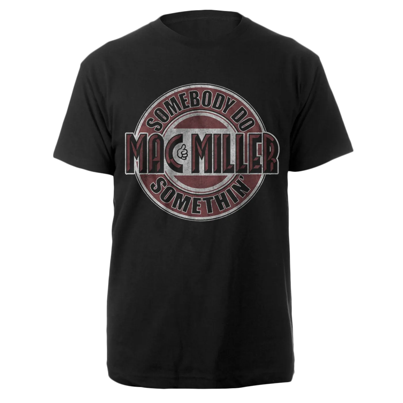 Mac Miller Somebody Do Somethin' Black Shirt