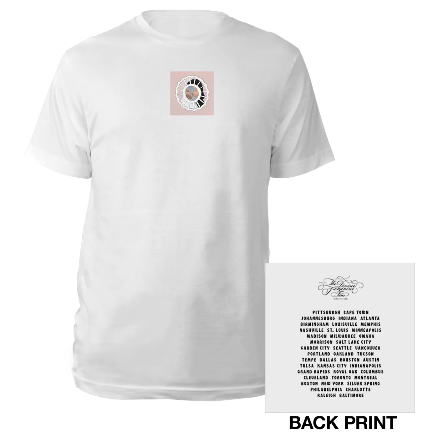 Mac Miller The Divine Feminine Tour Tee