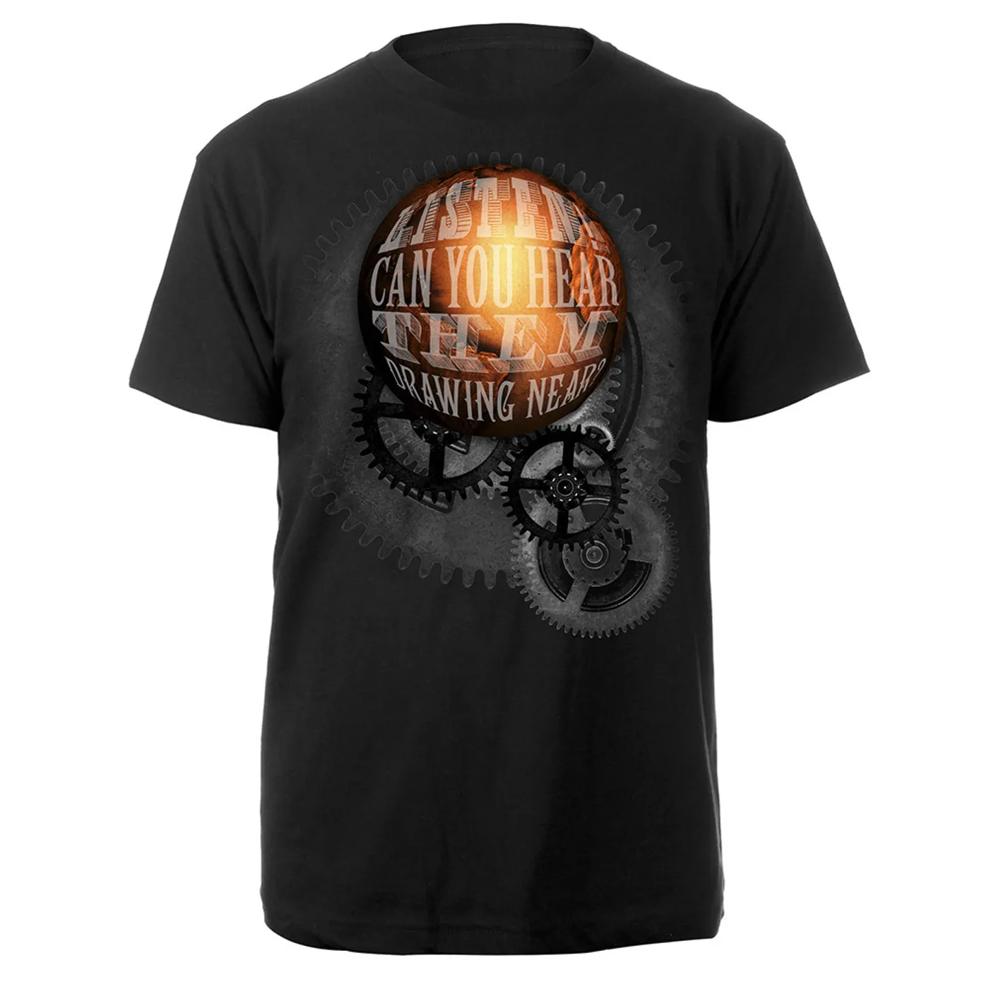 The War Of The Worlds TWOTW Globe 2014 Black T-shirt