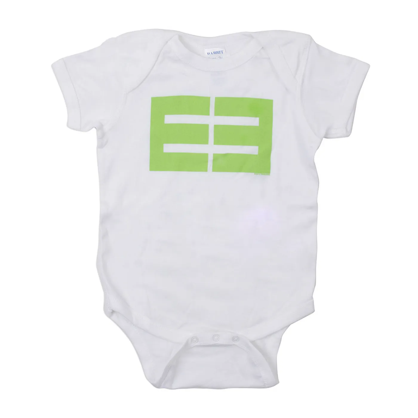 Emblem3 Block Logo White Onesie