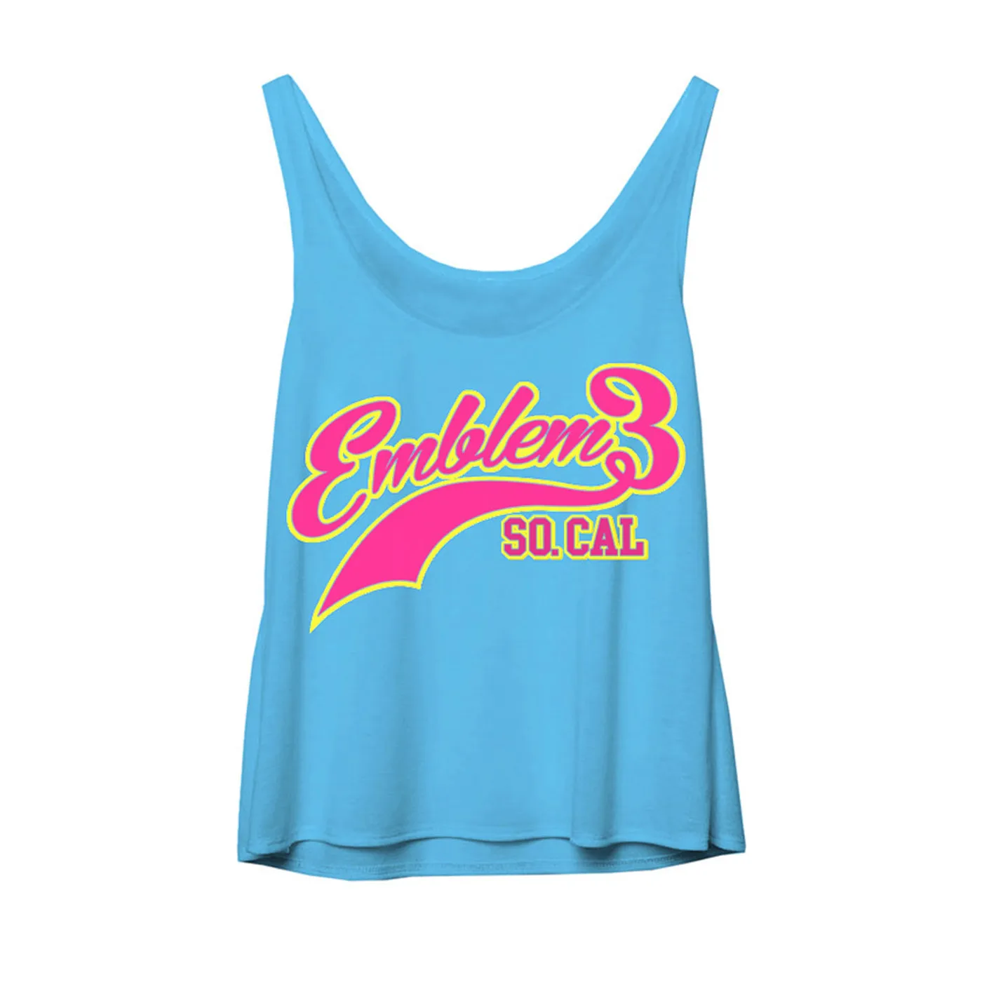 Emblem3 Sport Logo Girl's Tank