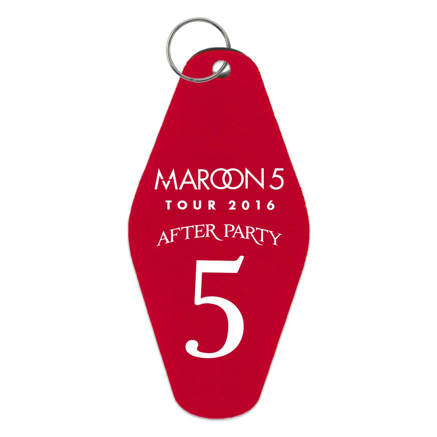 Maroon 5 2016 Tour Keychain
