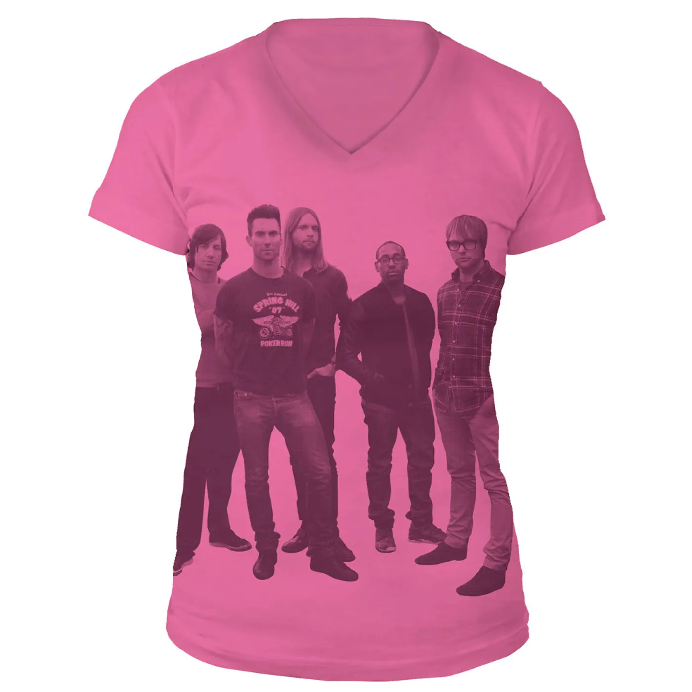 Maroon 5 Photo V-Neck Tee*