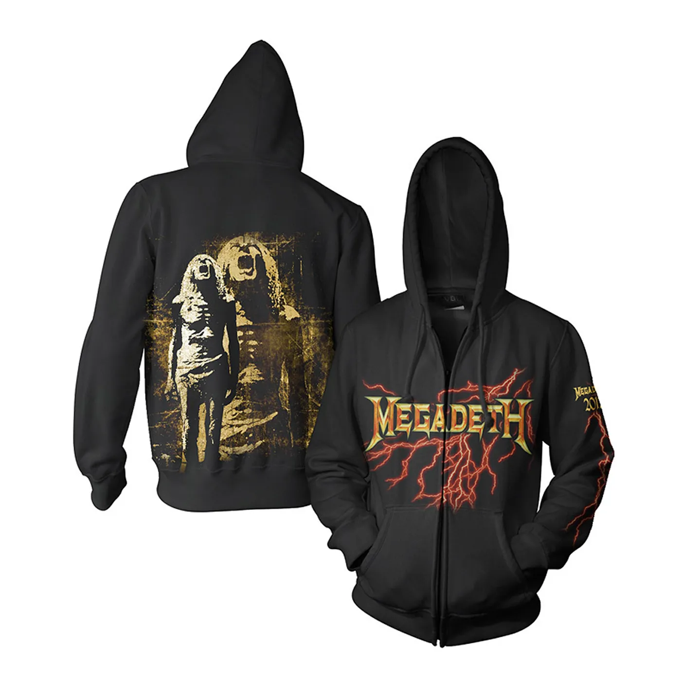 Megadeth Zip-Up Hoodie