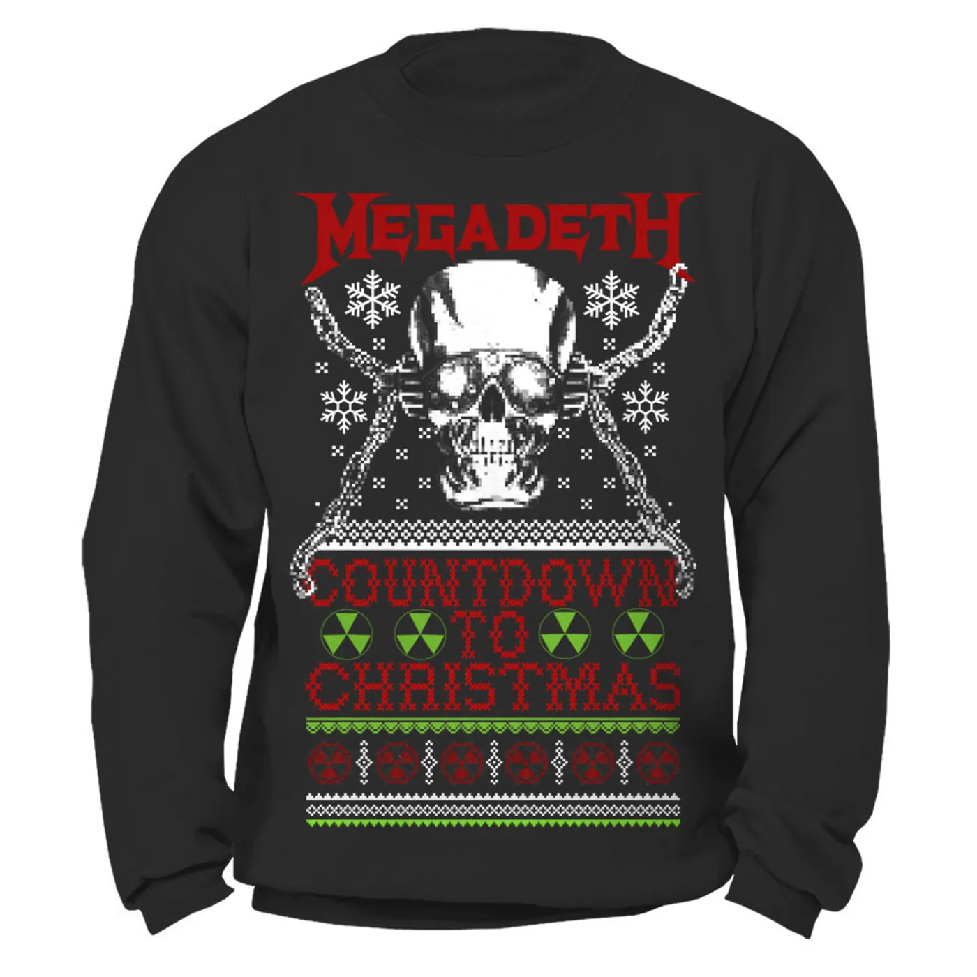 Megadeth Countdown to Christmas Sweatshirt