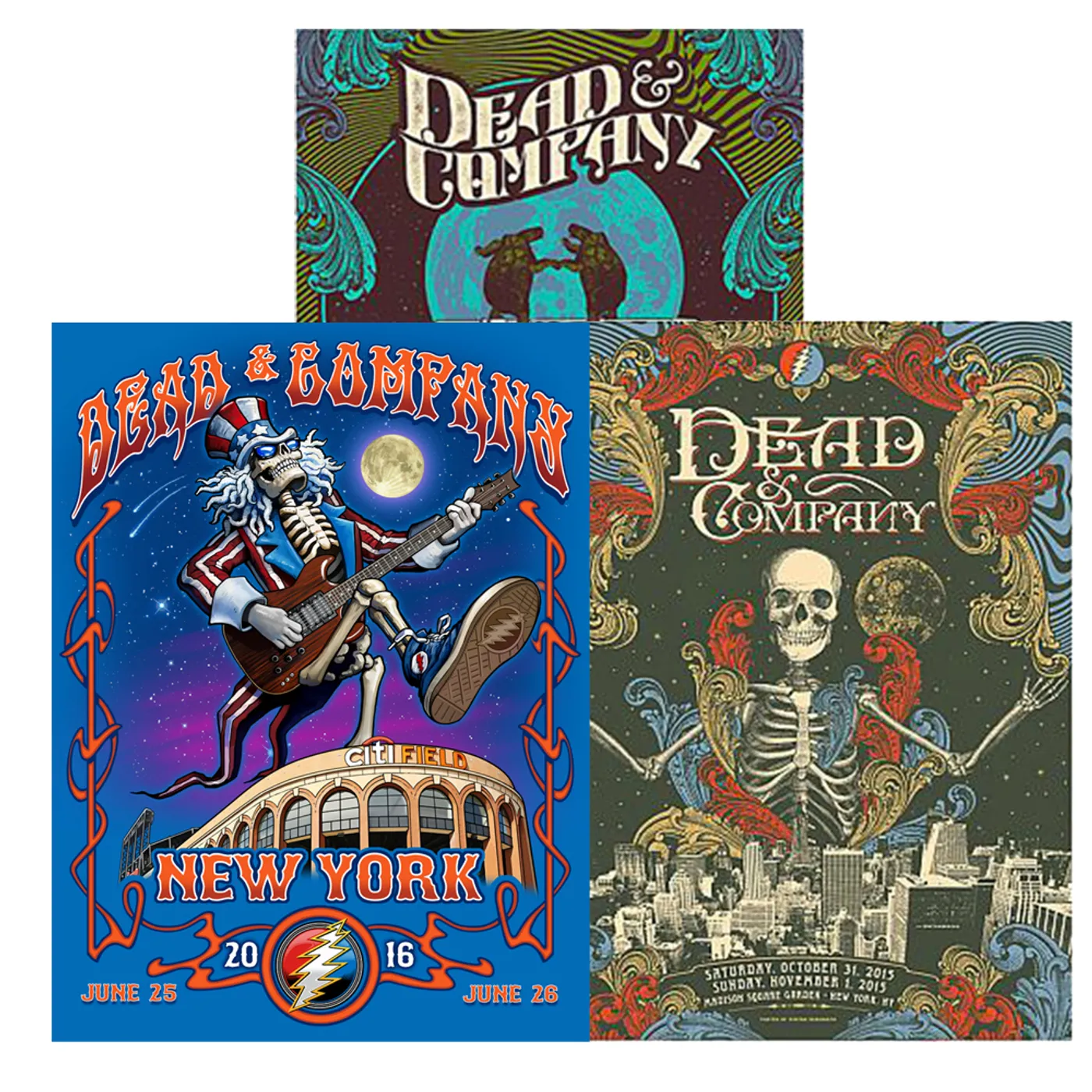 Dead & Company Exclusive Event Posters Bundle!