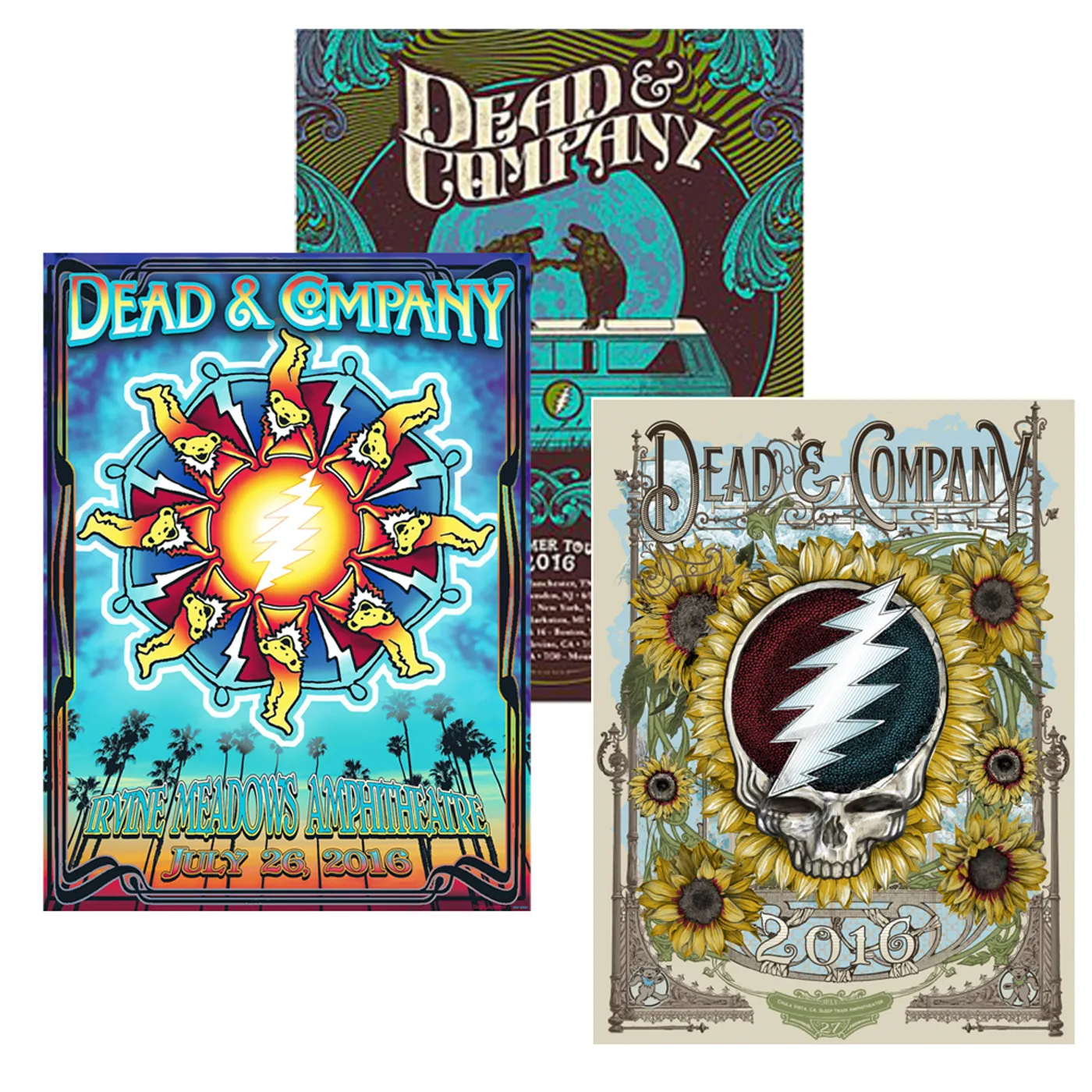 Dead & Company Exclusive Event Posters Bundle!