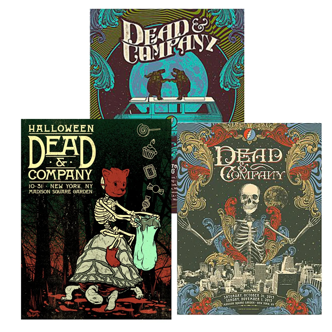 Dead & Company Exclusive Event Posters Bundle!