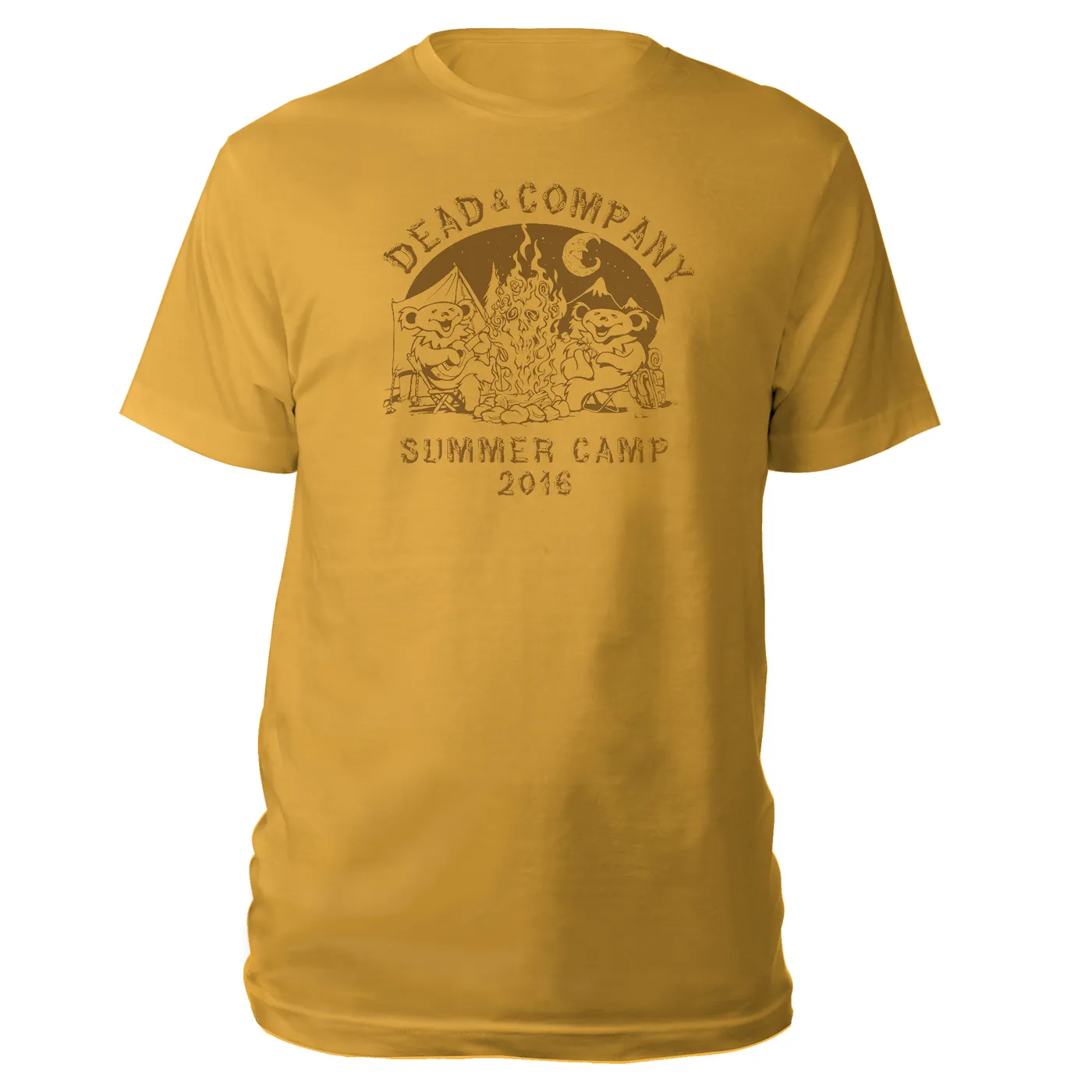 Dead & Company Summer Camp Gold Tee