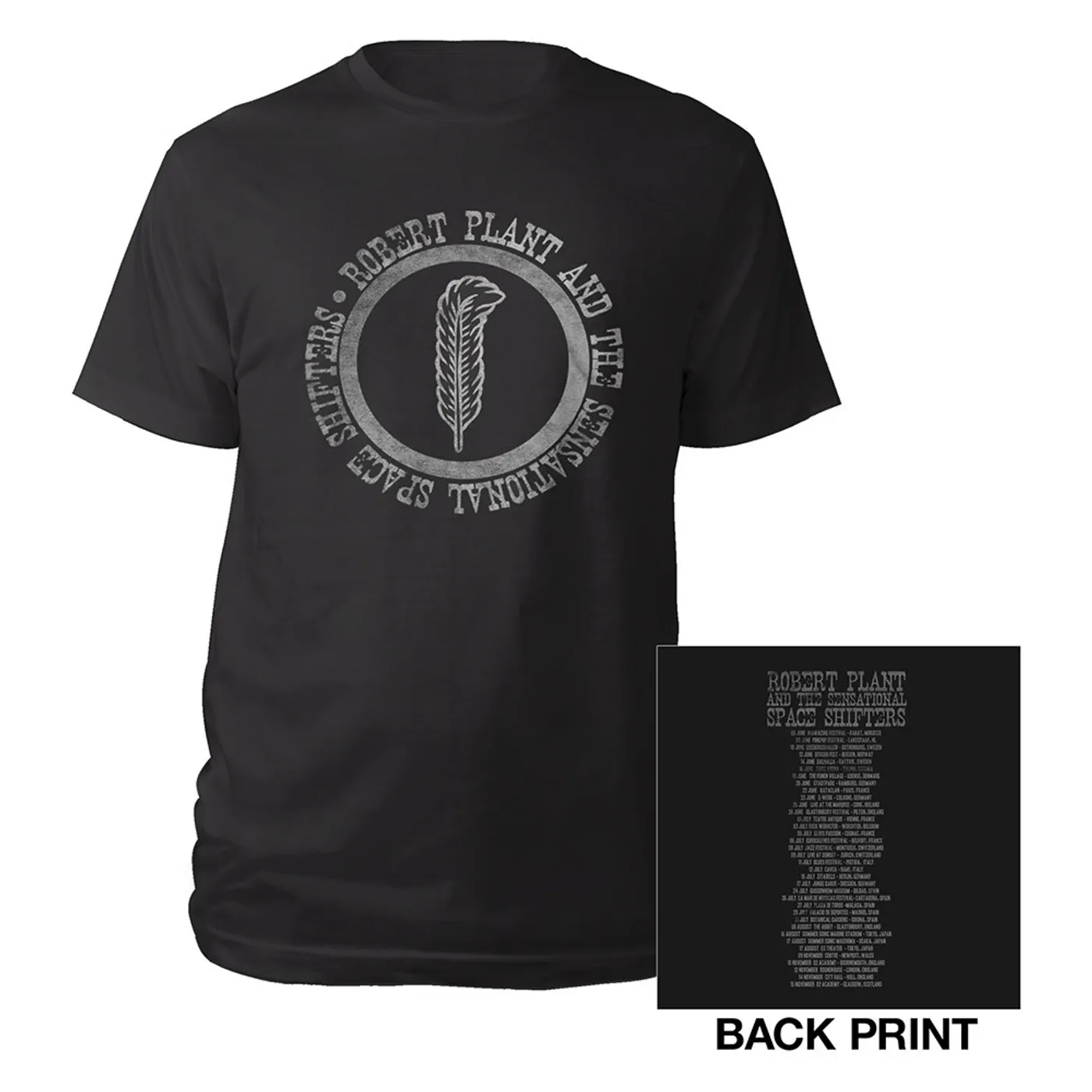 Robert Plant Feather/Itin Tee