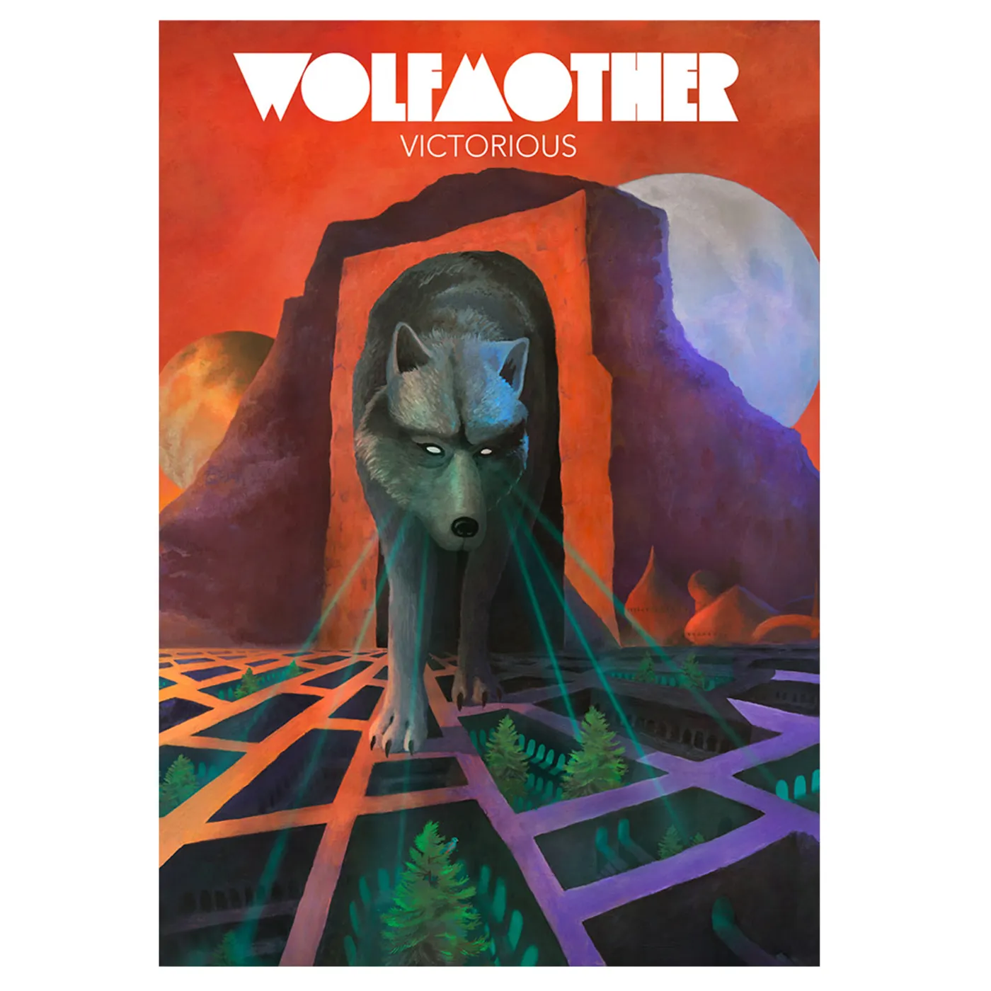 Wolfmother Victorious Album Litho