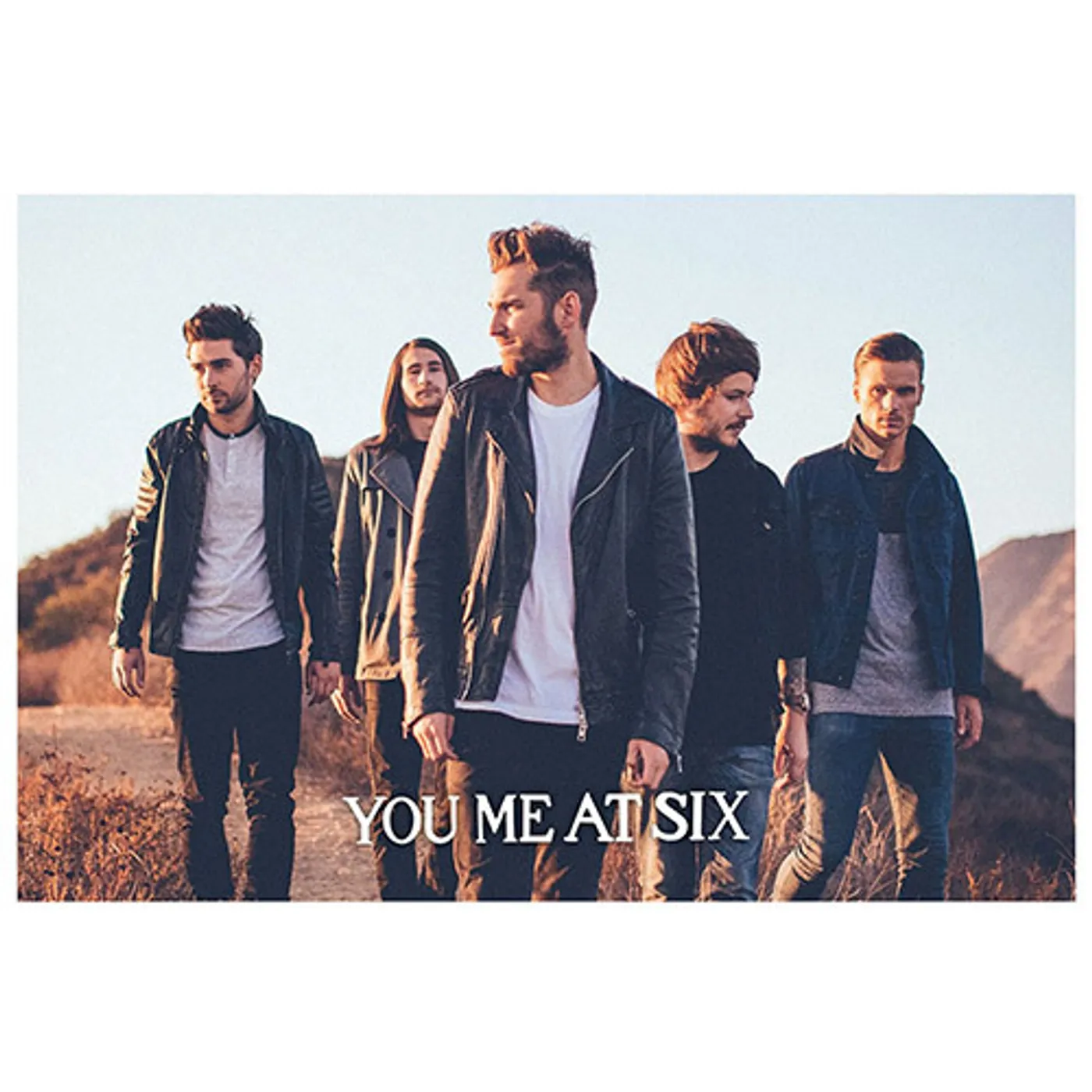 You Me At Six Walking Poster