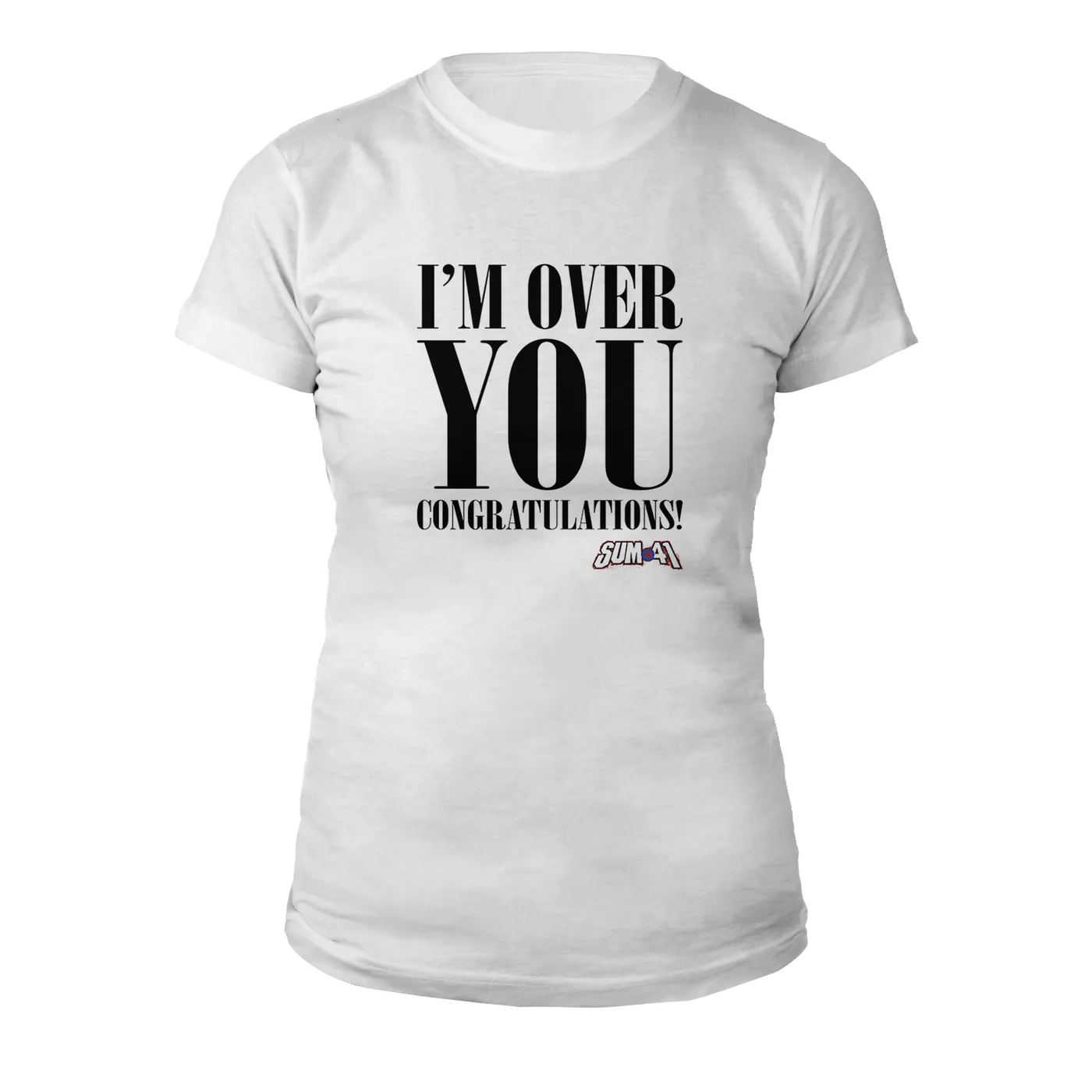 Sum 41 I'm Over you Ladies Tee