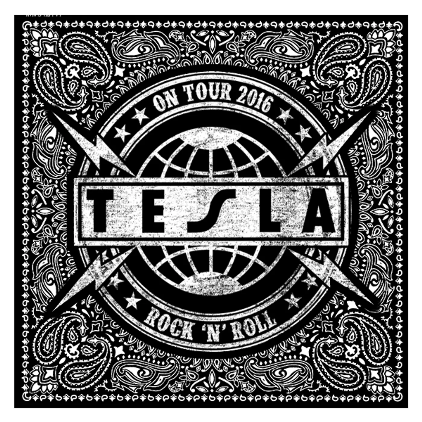 Tesla On Tour 2016 Bandana