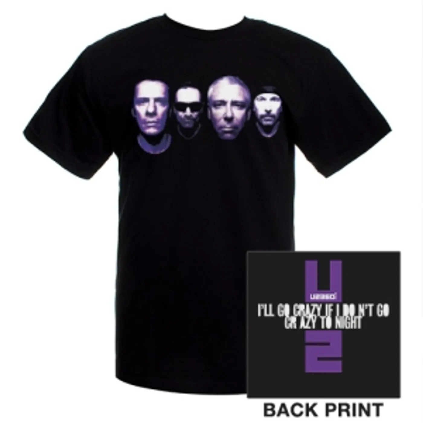 U2com I'll Go Crazy Photo T-Shirt