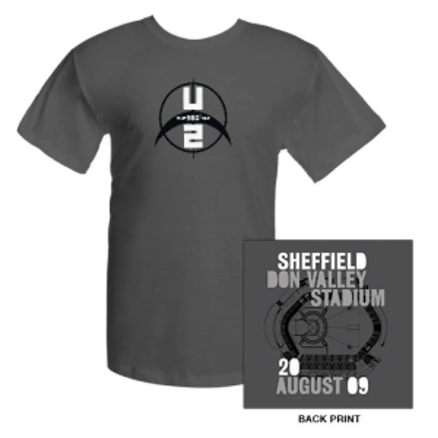 U2 Don Valley Stadium Sheffield T-Shirt