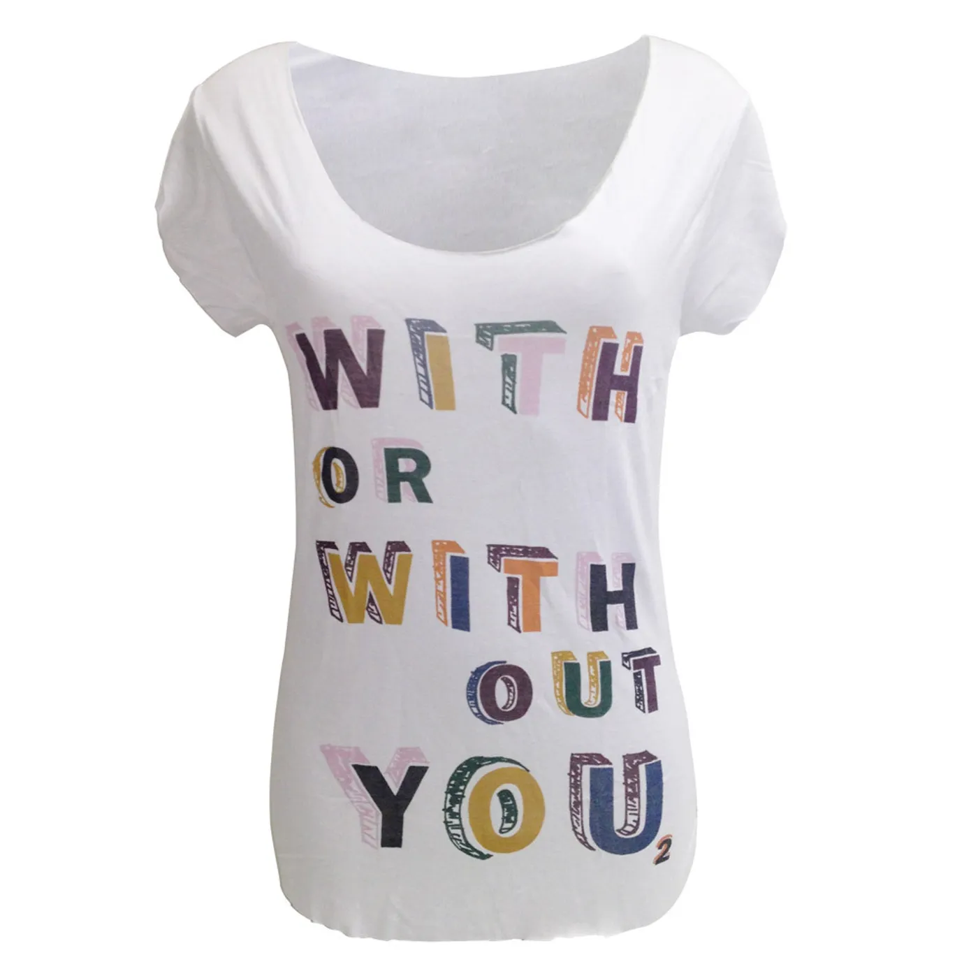 U2 'With Or Without You' T-Shirt