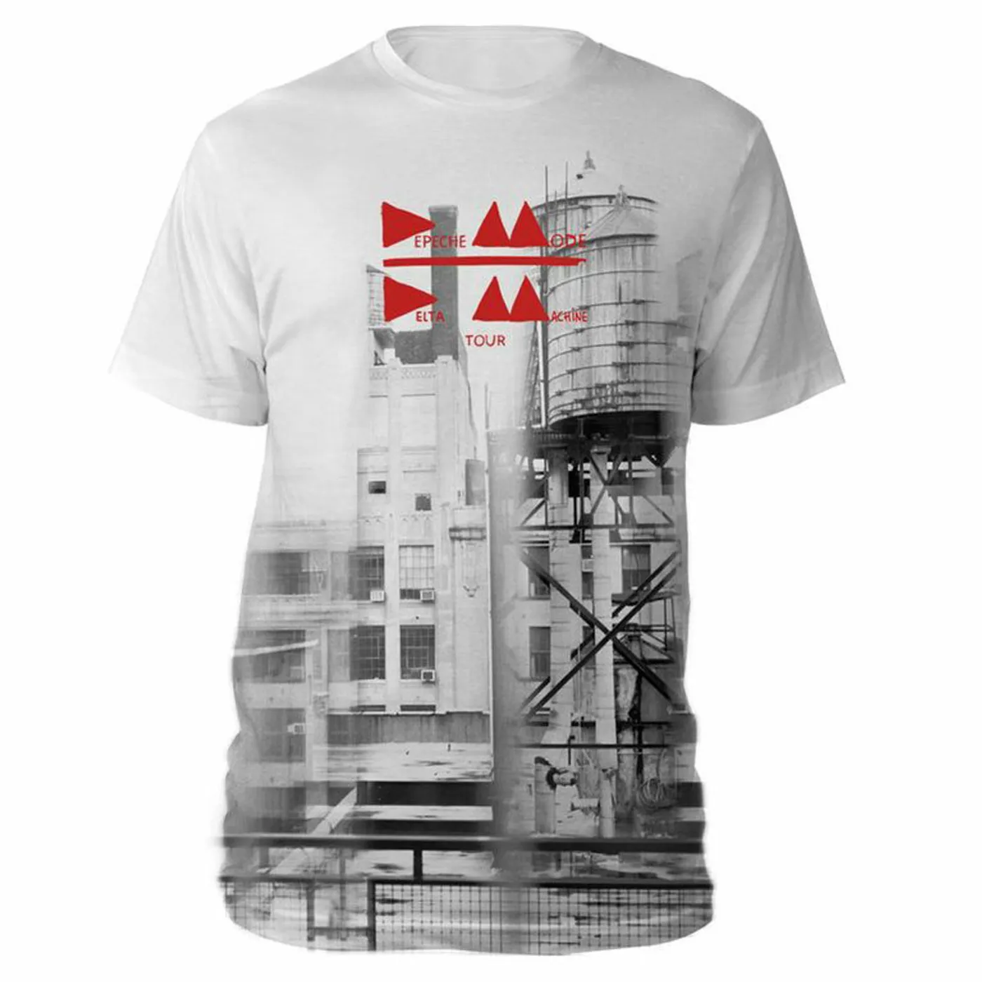 Depeche Mode Delta Album Cover White T-shirt
