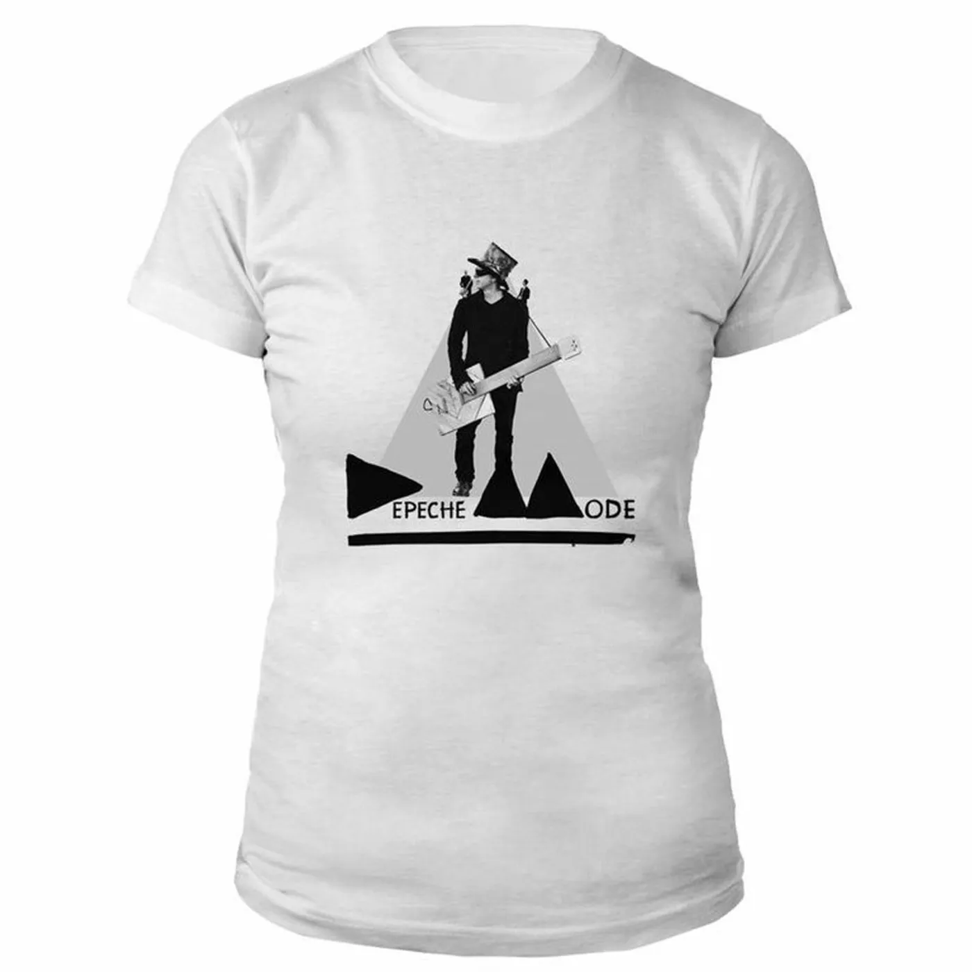 Depeche Mode Martin Guitar Photo White Babydoll