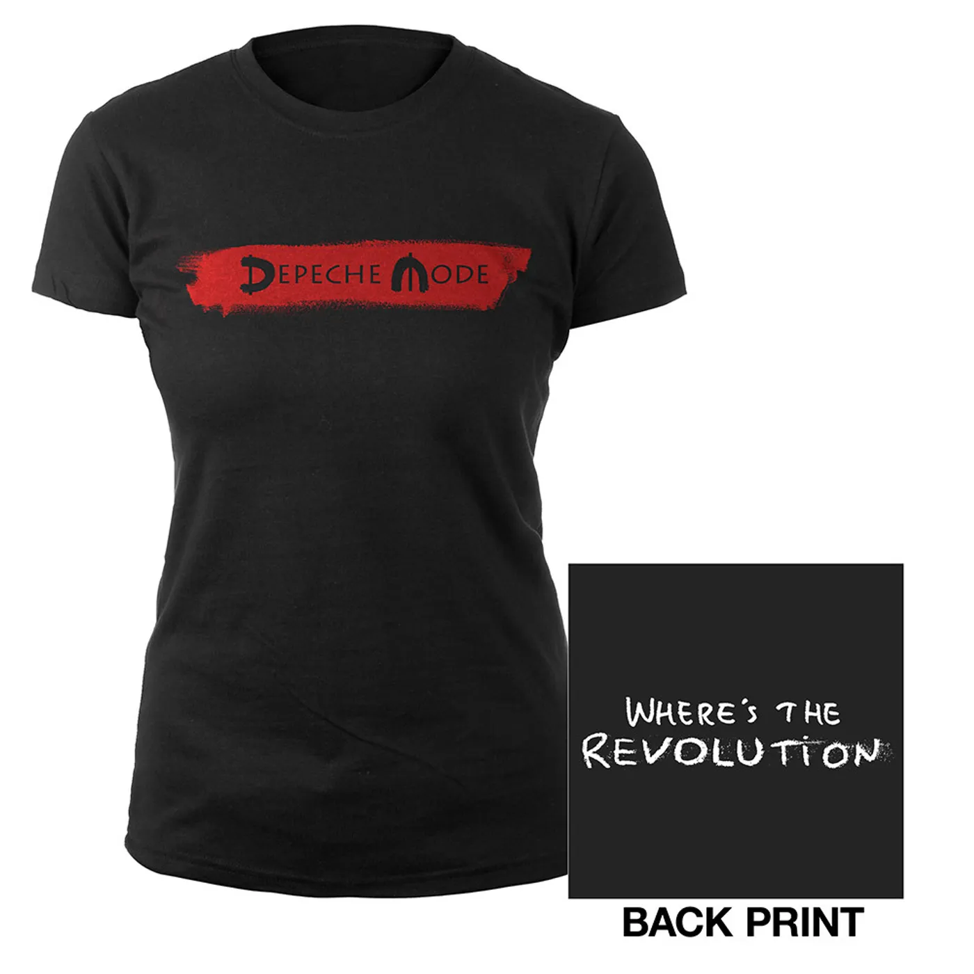 Depeche Mode Logo/Where's The Revolution Babydoll