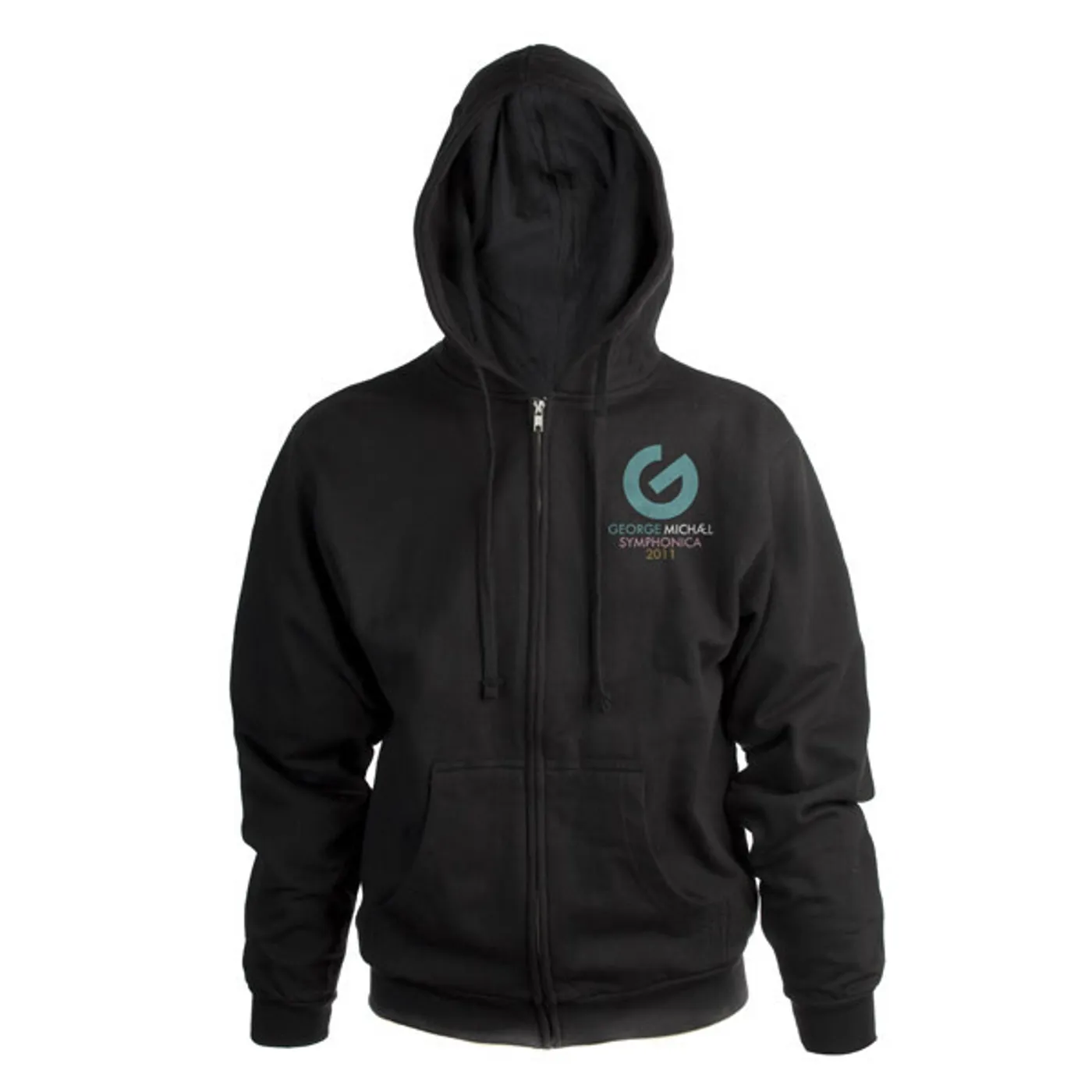 George Michael Embroidered Black Hoody