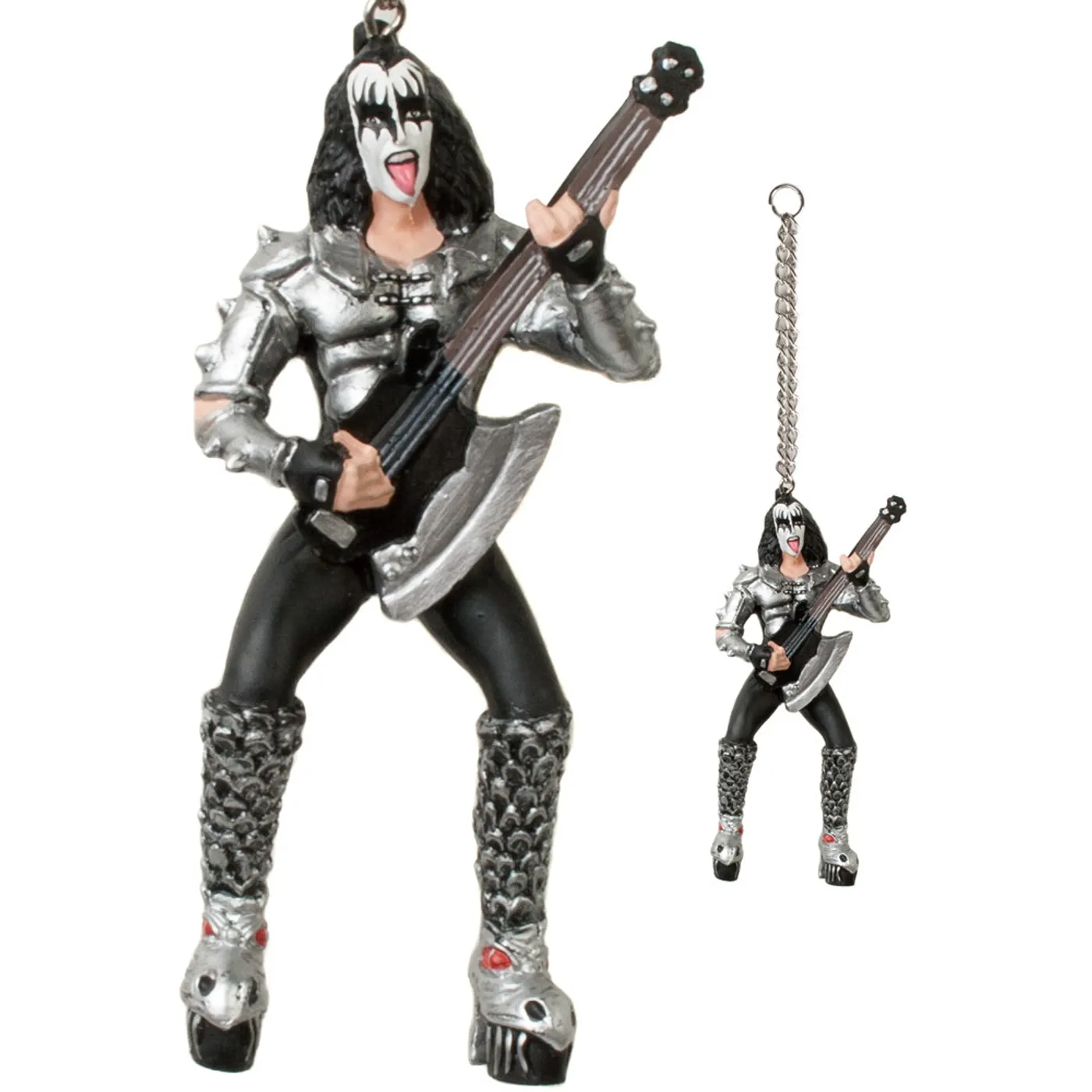 KISS Axe Rockin' Demon Ornament