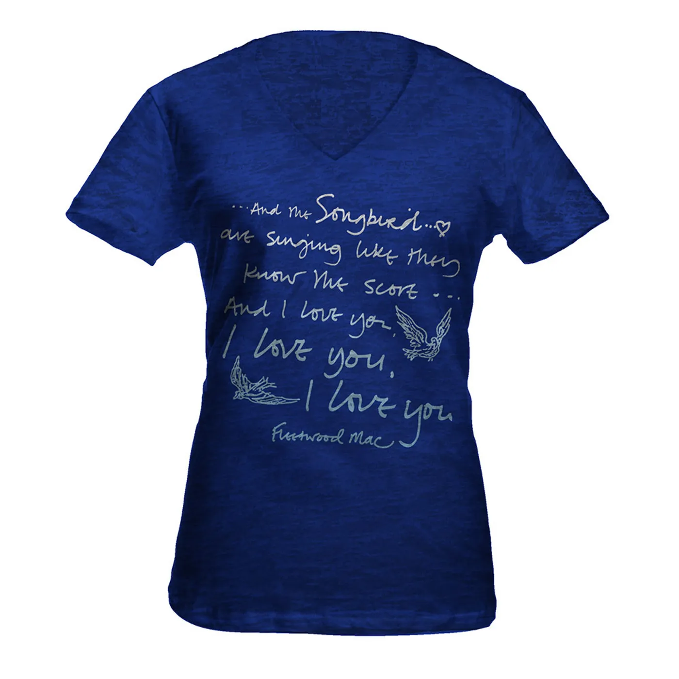 Fleetwood Mac Songbird Lyric Tee