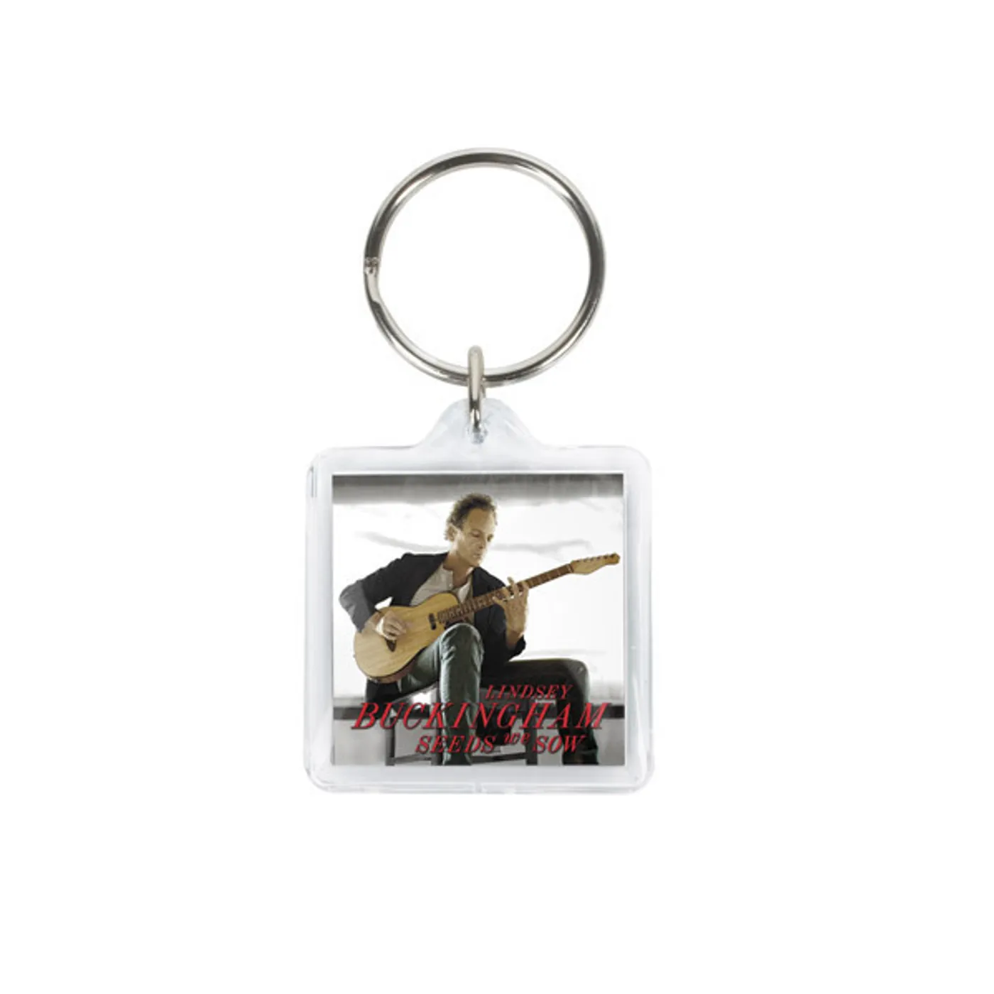 Lindsey Buckingham Seeds We Sew Keychain
