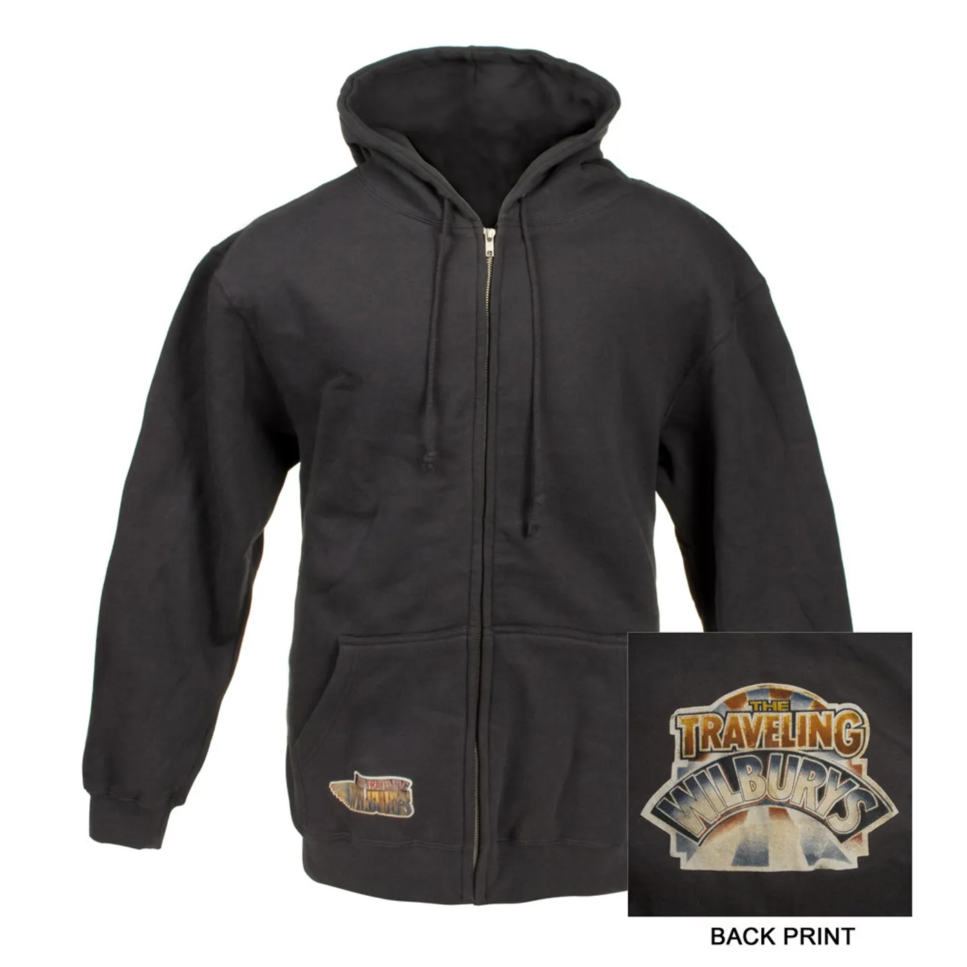 Traveling Wilburys Wilburys Logo Zip Up Hoody
