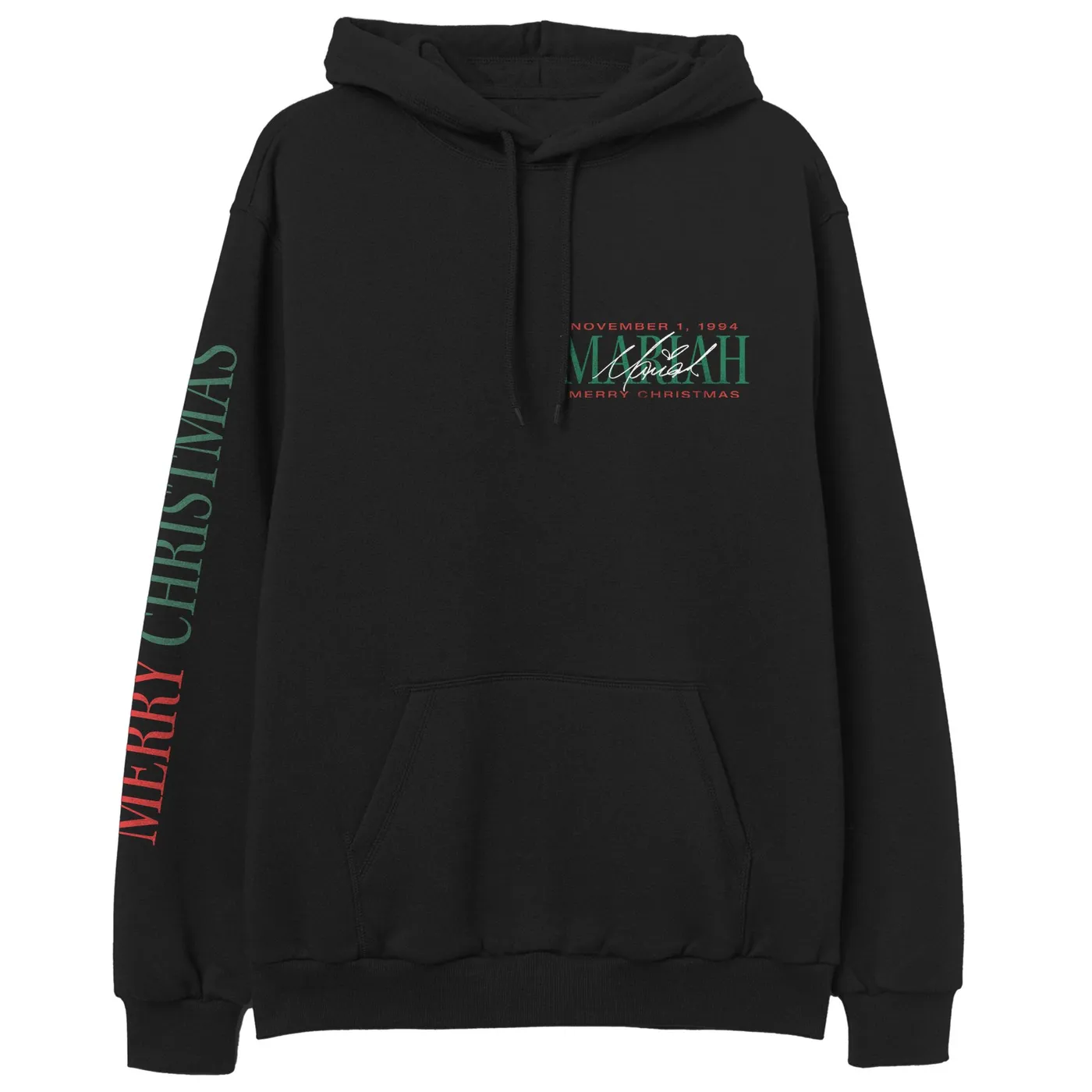 Mariah Carey Merry Christmas Photo  Hoodie