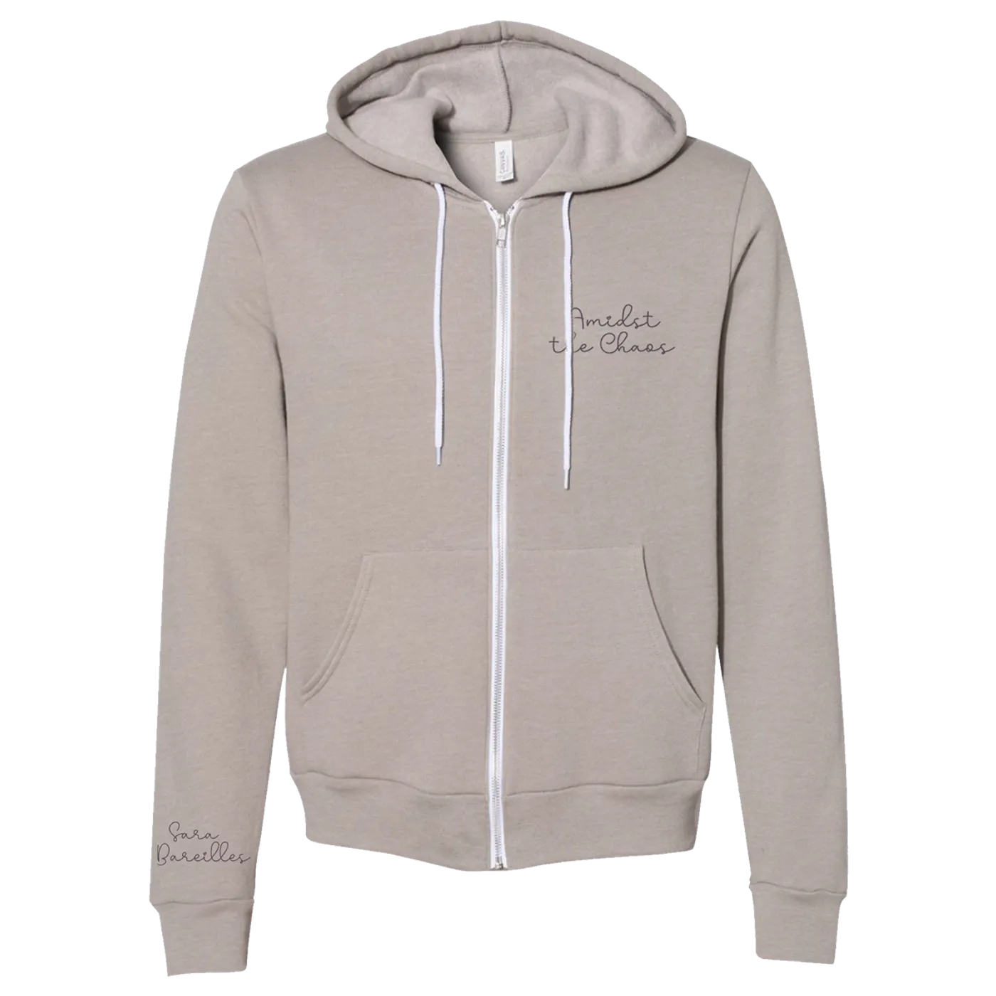 Sara Bareilles Amidst The Chaos: Live From The Hollywood Bowl Zip-Up Hoodie