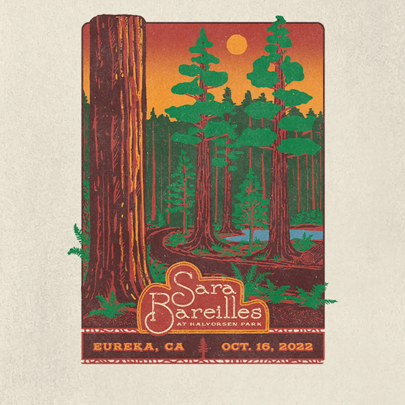 Sara Bareilles Halvorsen Park Tee