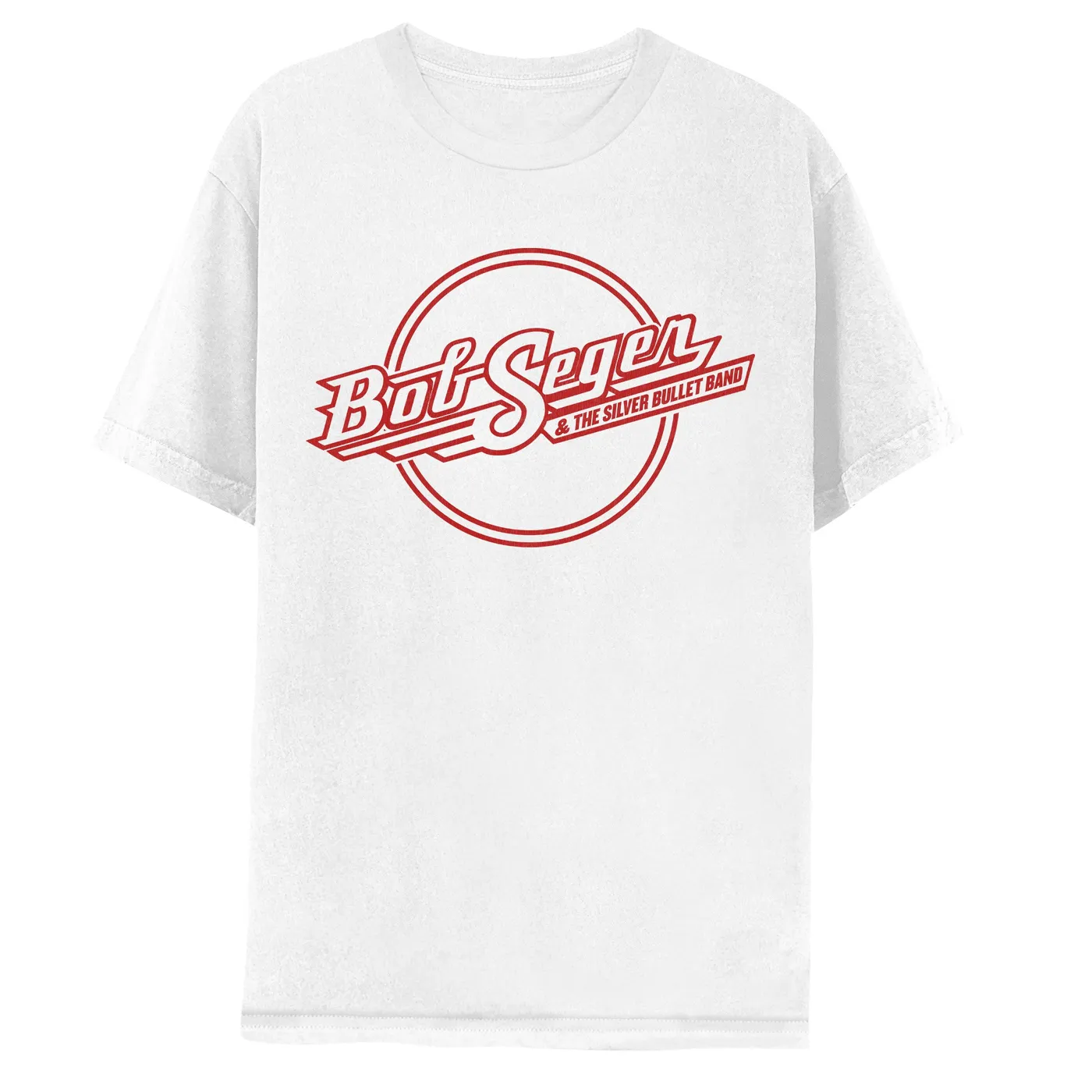 Bob Seger & The Silver Bullet Band Classic Logo Short Sleeve Tee