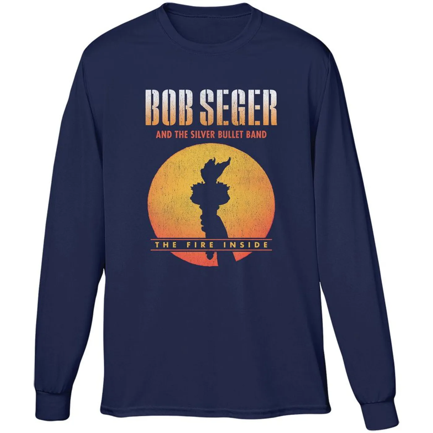 Bob Seger & The Silver Bullet Band Fire Inside Long Sleeve Tee