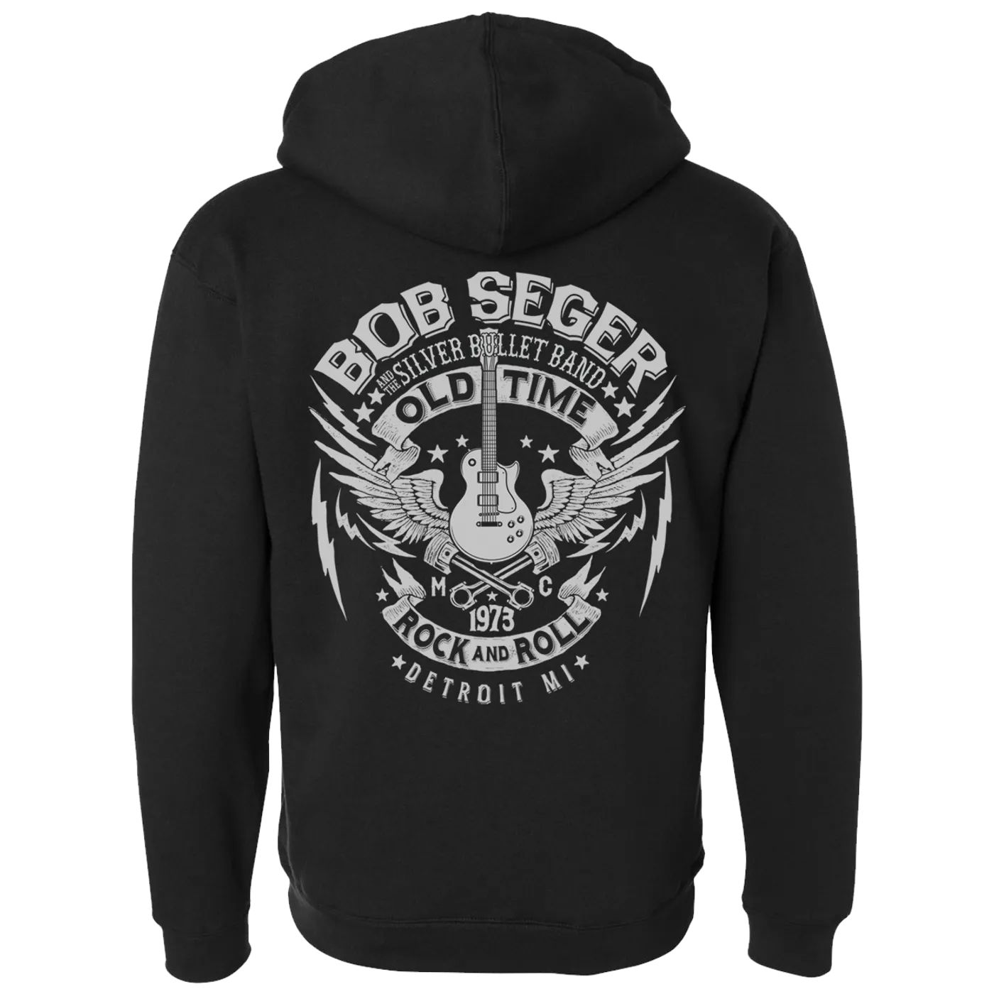 Bob Seger & The Silver Bullet Band Old Time Rock and Roll Sherpa Zip Hoodie
