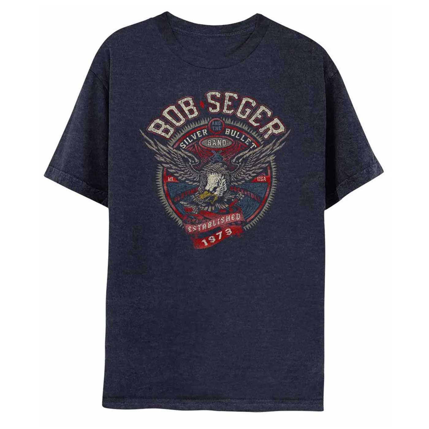 Bob Seger & The Silver Bullet Band Est 1973 Tee