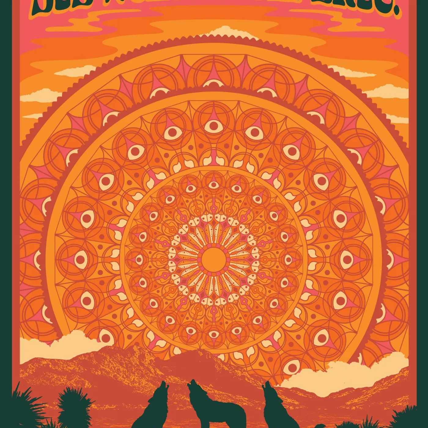 Bob Weir and Wolf Bros NYE Event Broadcast Poster