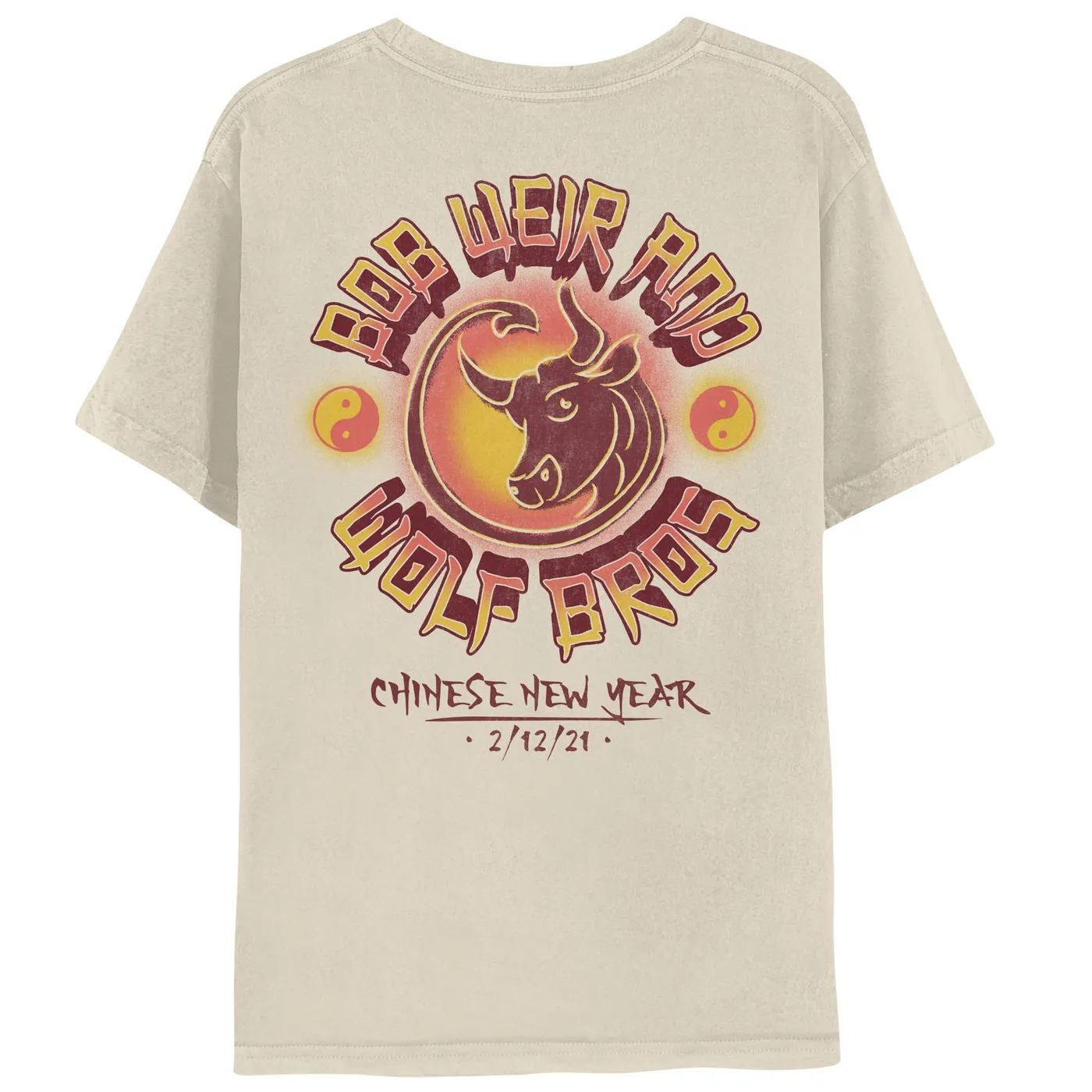 Bob Weir Wolf Brothers Chinese New Year Event Tee