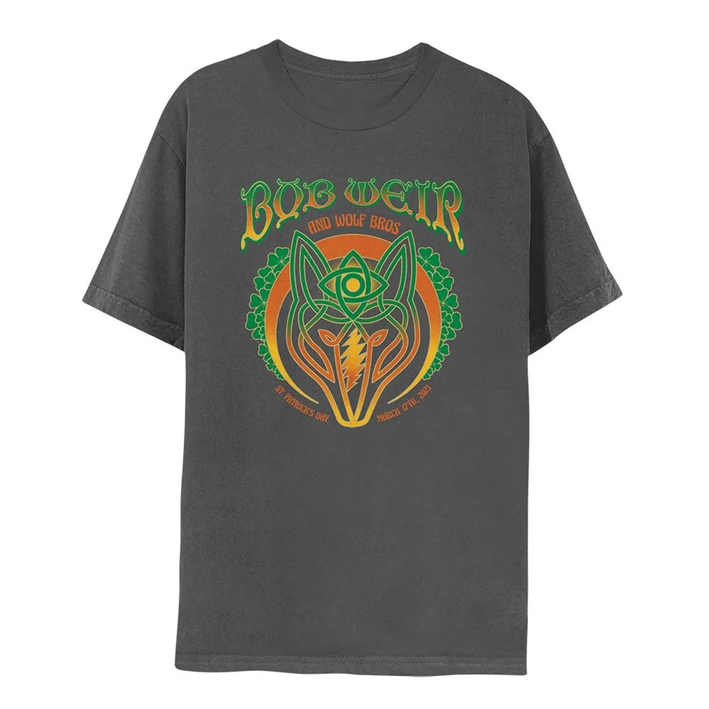 Bob Weir Wolf Bros St Patrick's Day Event Tee